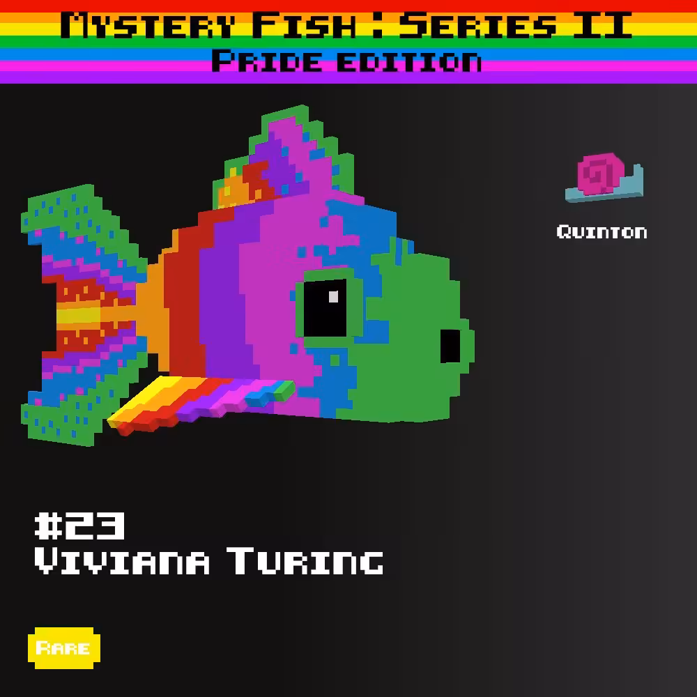 Viviana Turing :: Mystery Fish : Pride Edition #23 