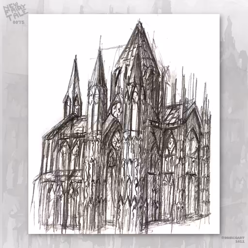 Cathedral in Sketchbook 0075