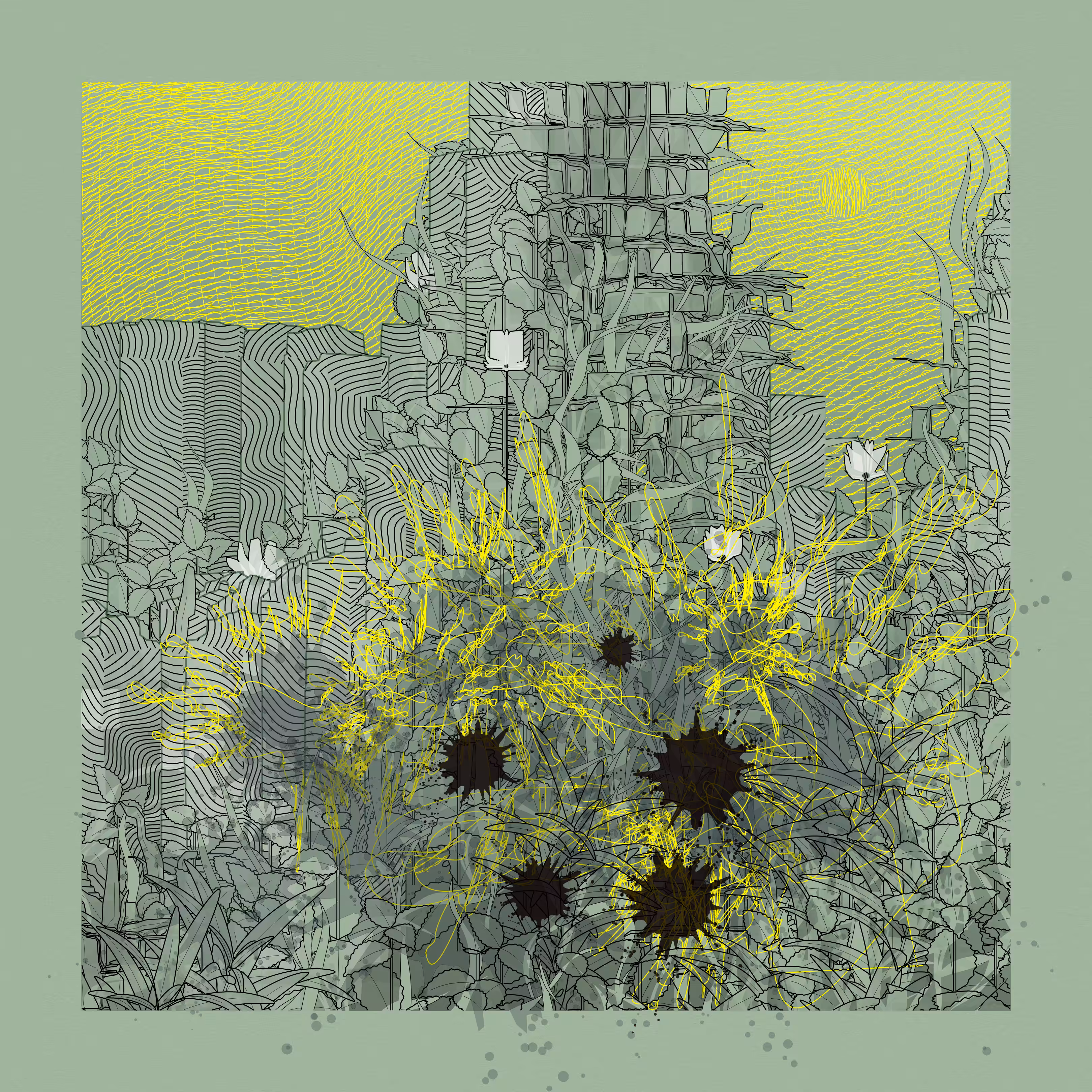 Landscape with Carbon Capture #4401