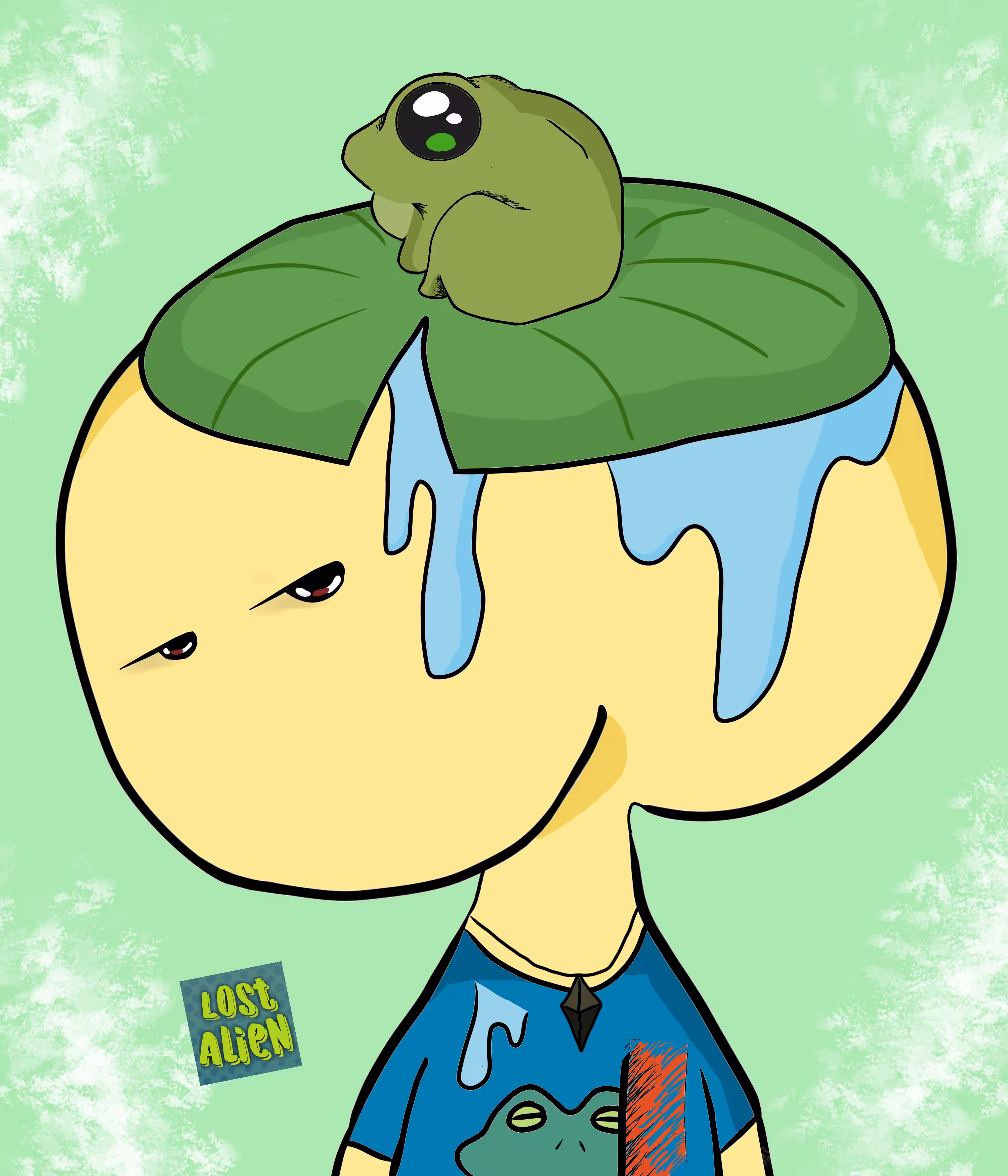 Lost Alien #36 - Frog Head
