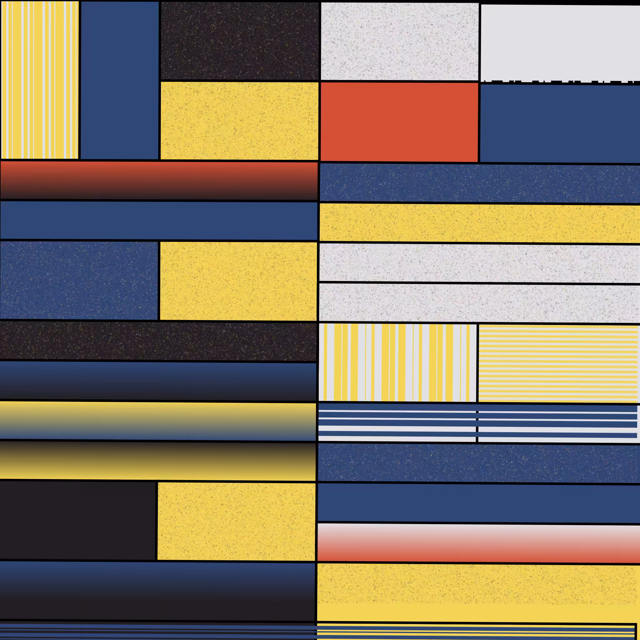 Agricultural Landscapes - Mondrian Edition #1