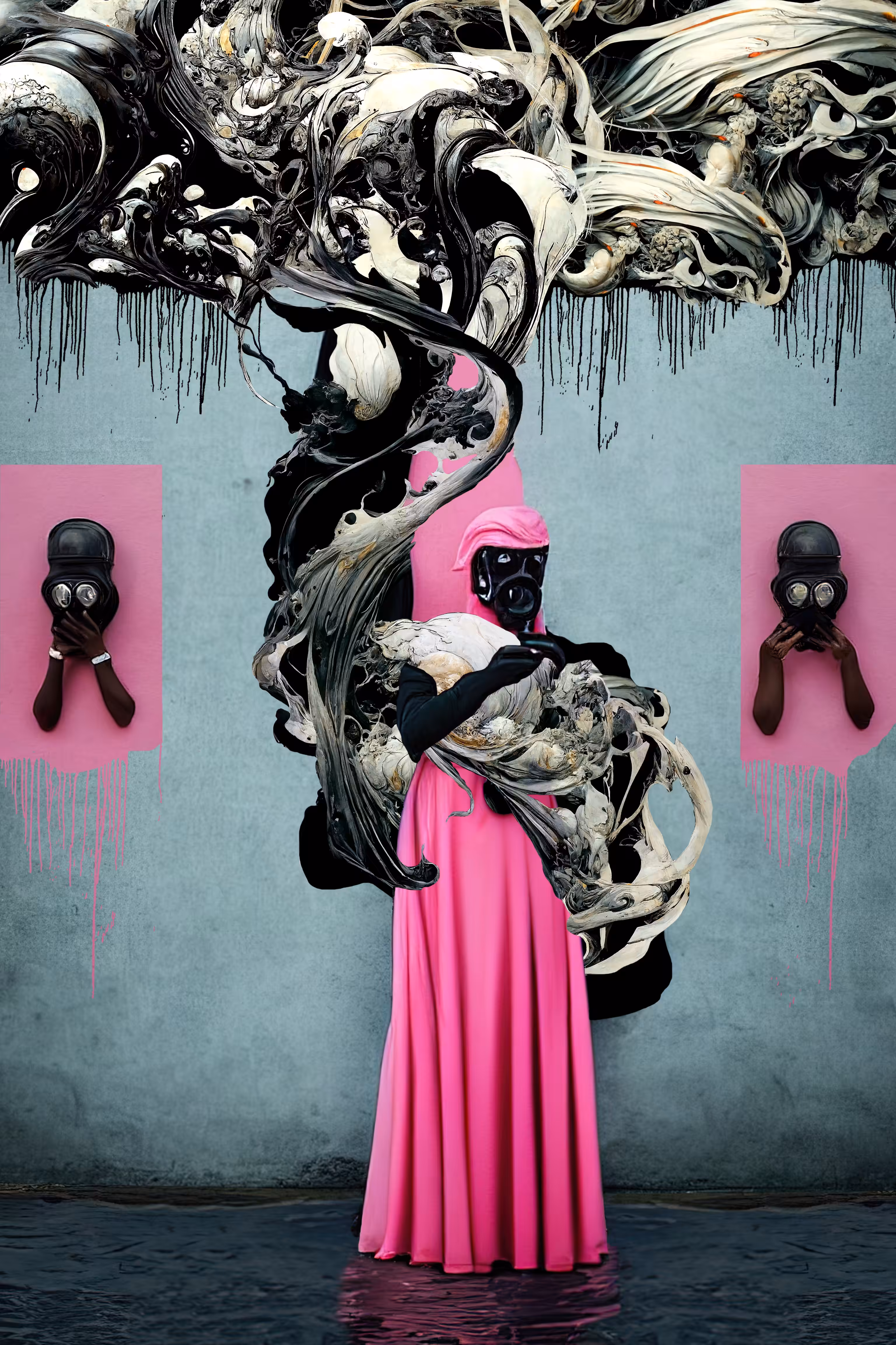 Intertwined and Distorted