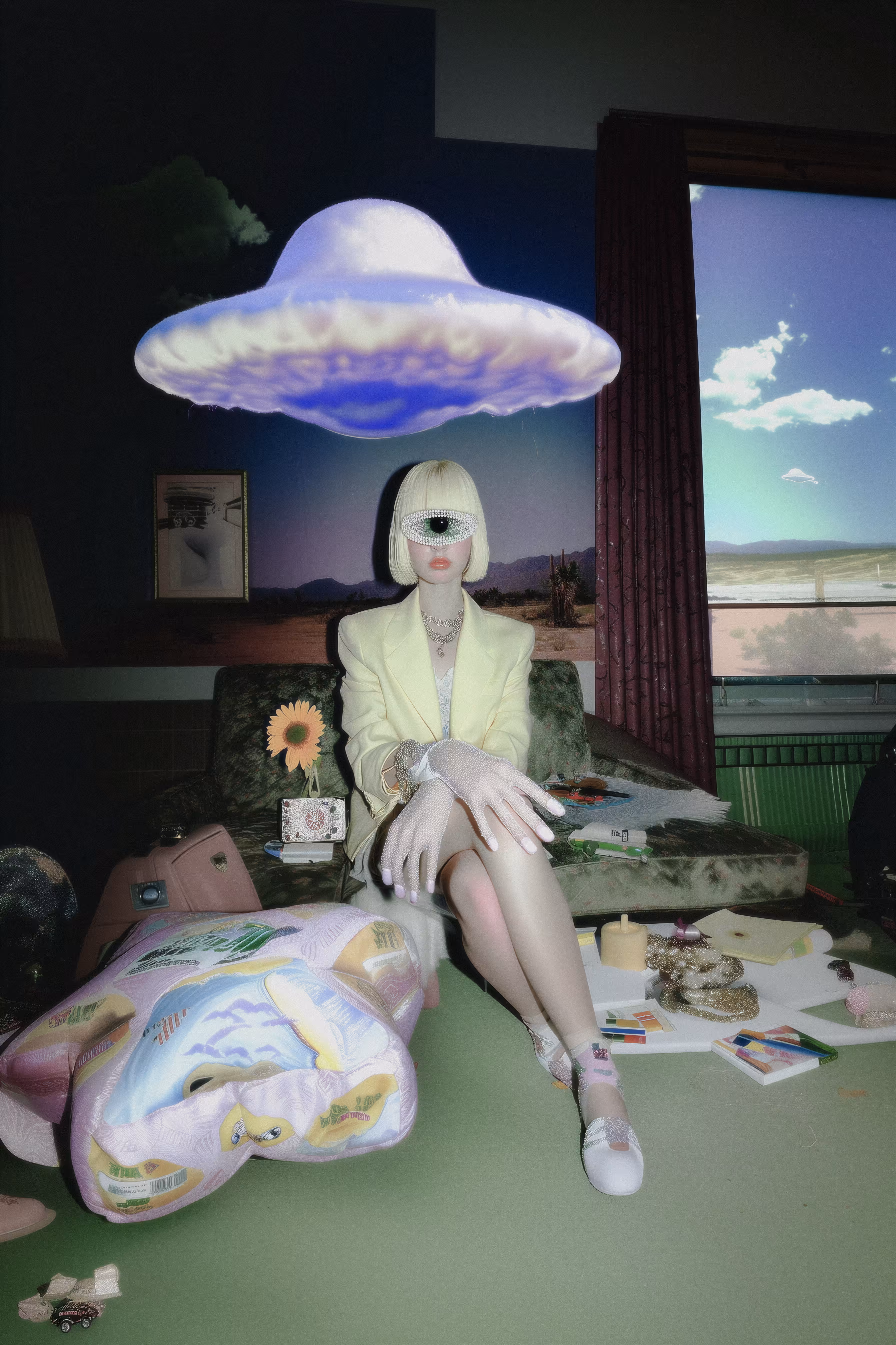 Accumulation of world memories: One Should Feel UFOs