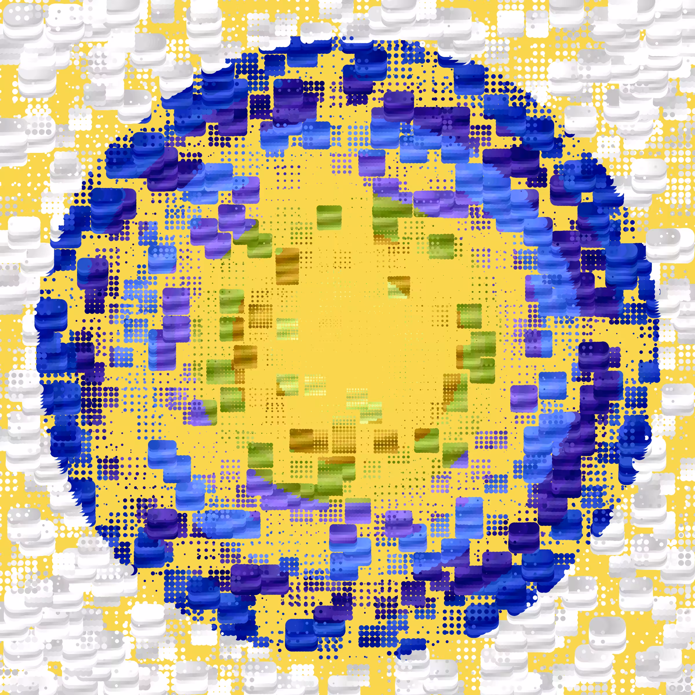 Dot Matrix Gradient Study #525