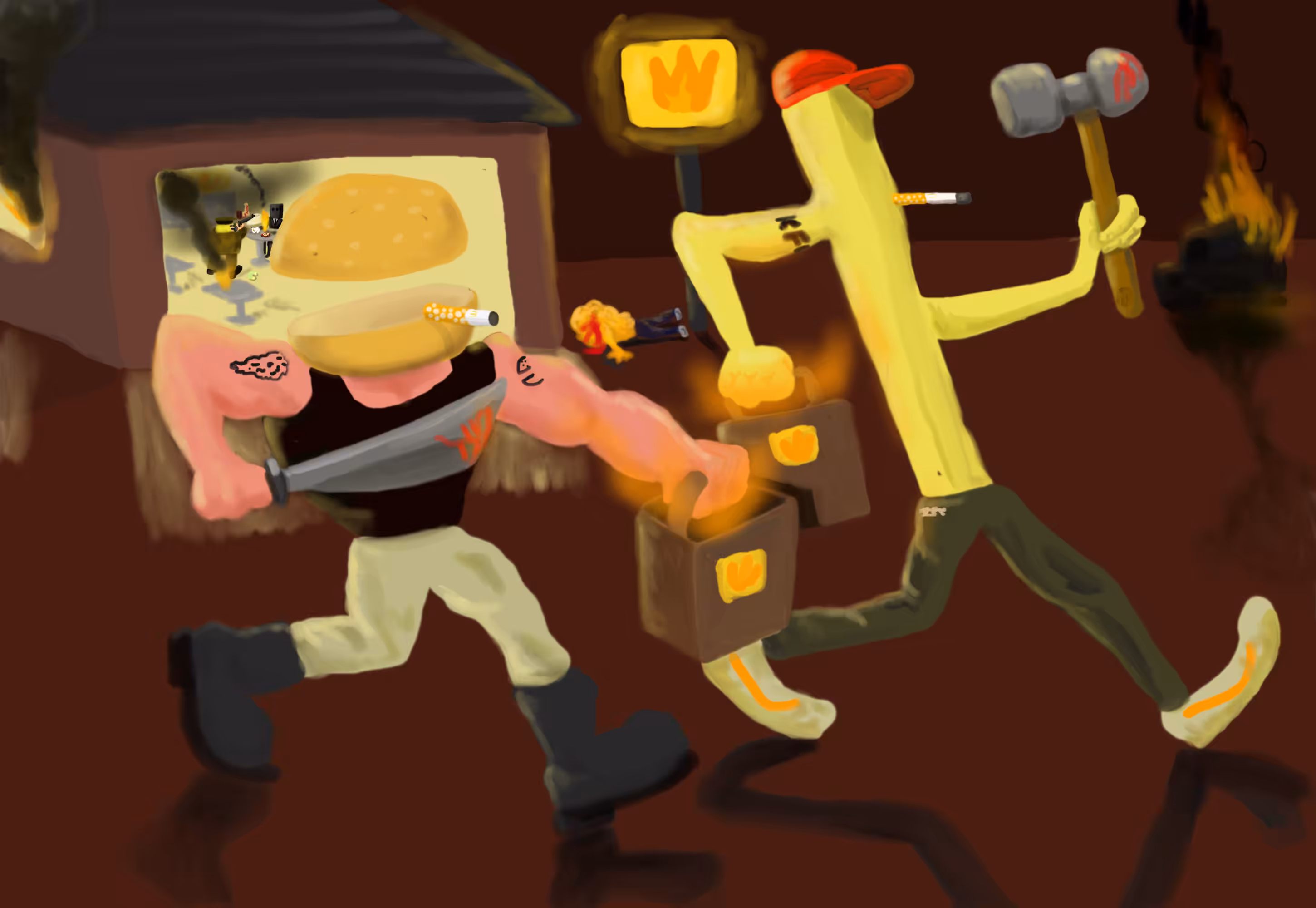 4 AM at the FlameHAUS