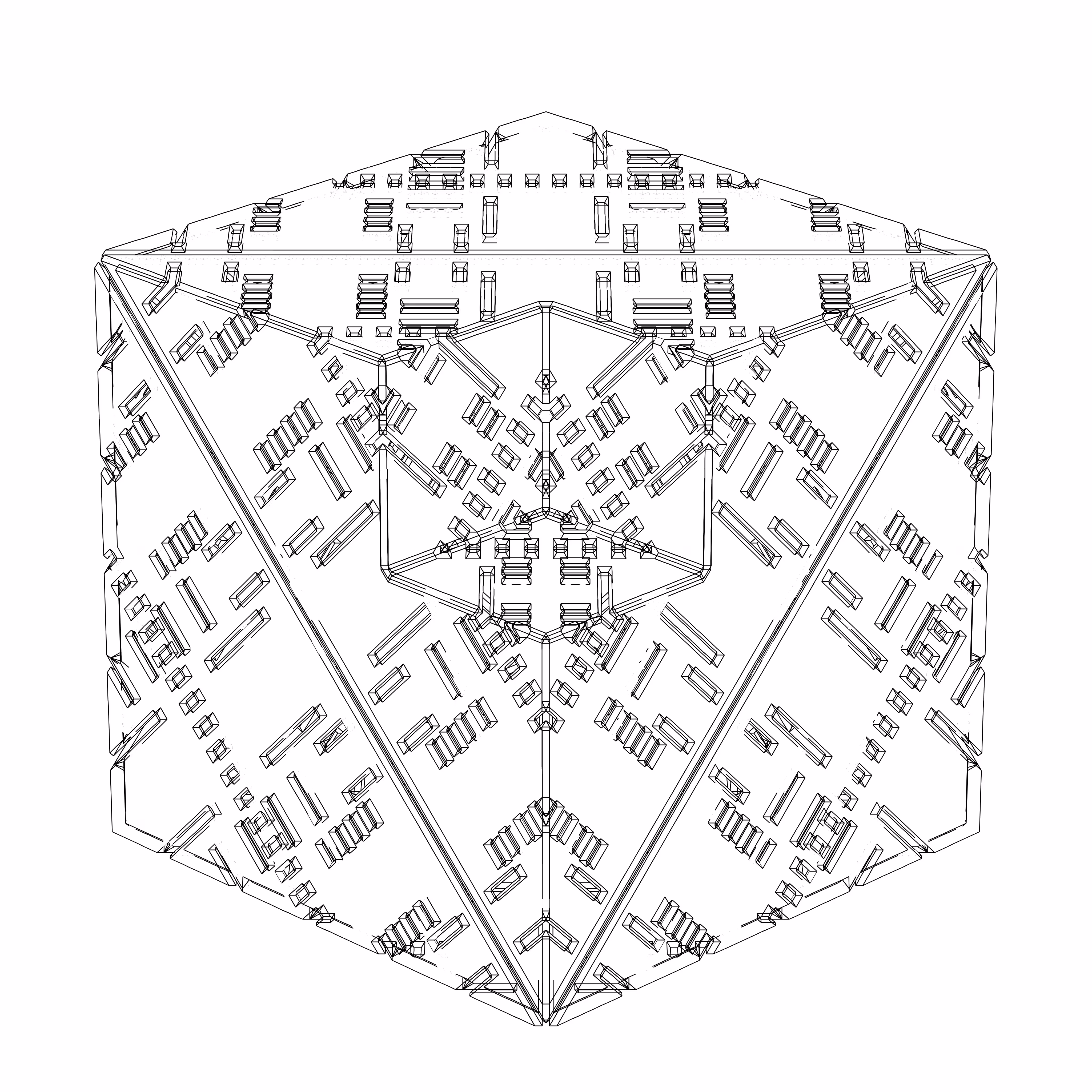 LL21 Alien Art Cube #305