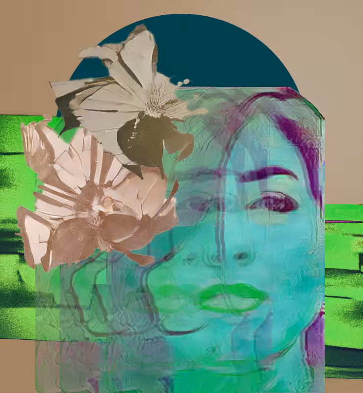 Self portrait #1 Behind the illusions #9
