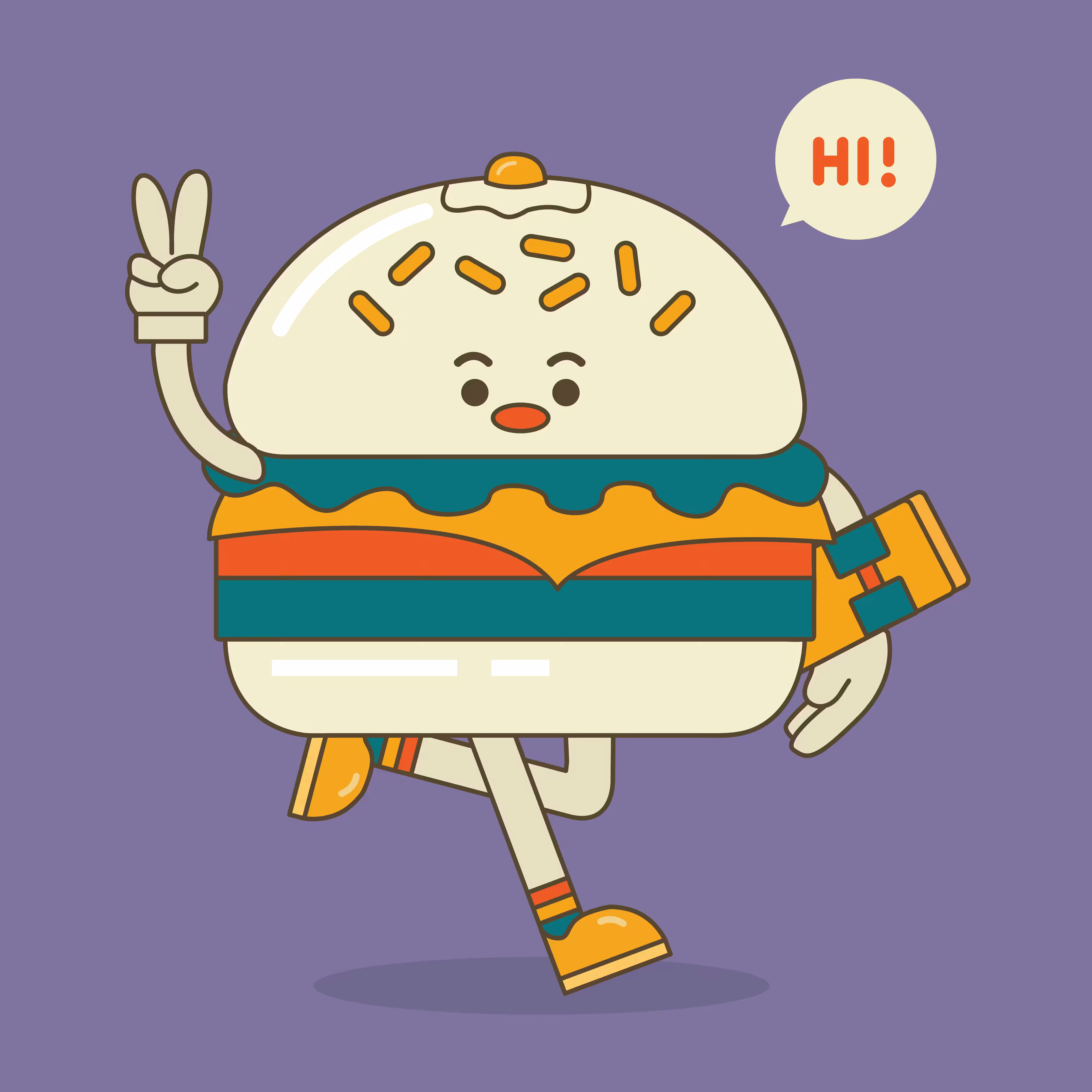 Skateboard Hamburger