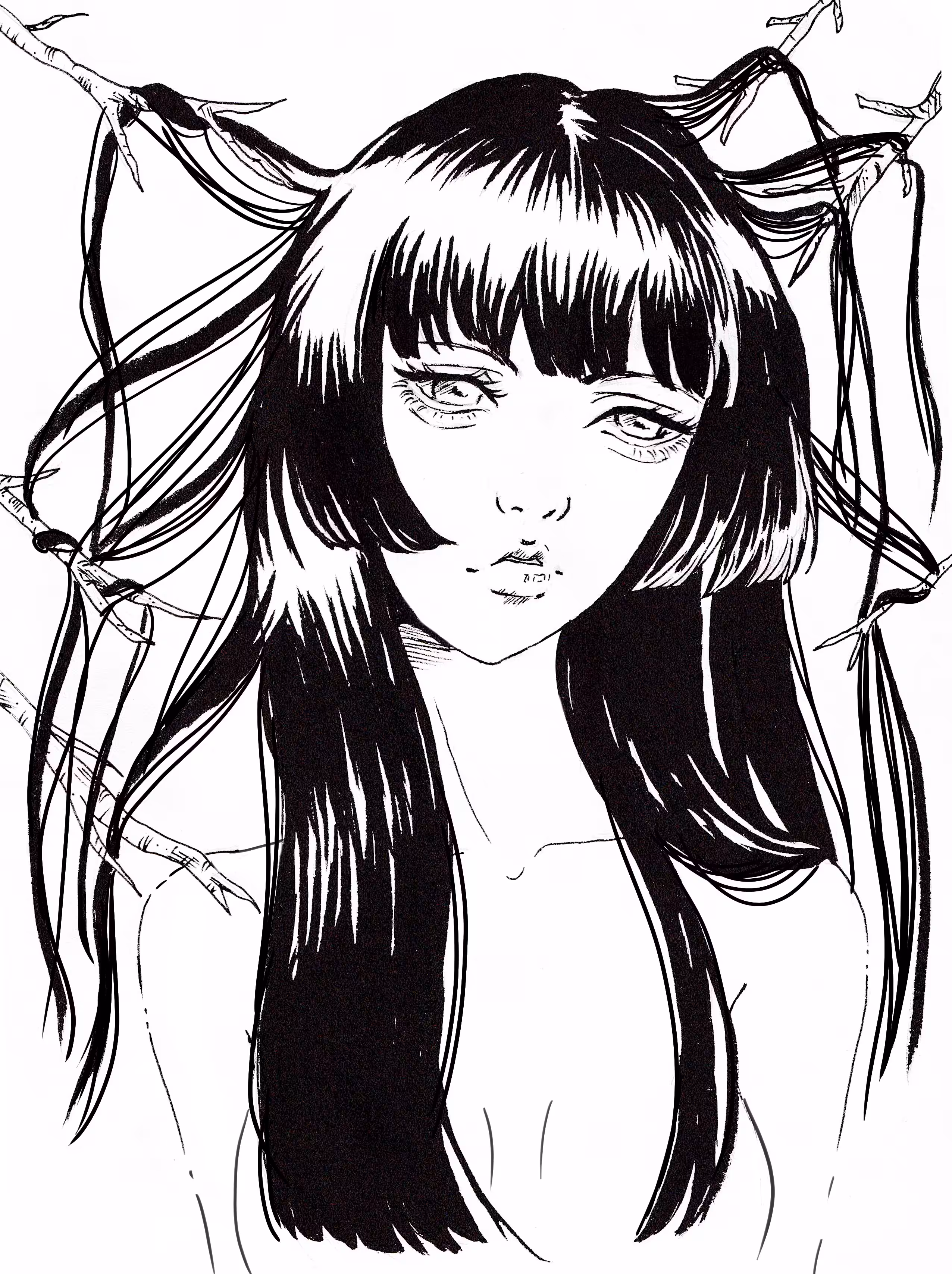 INK SKETCH 4 - YUKI