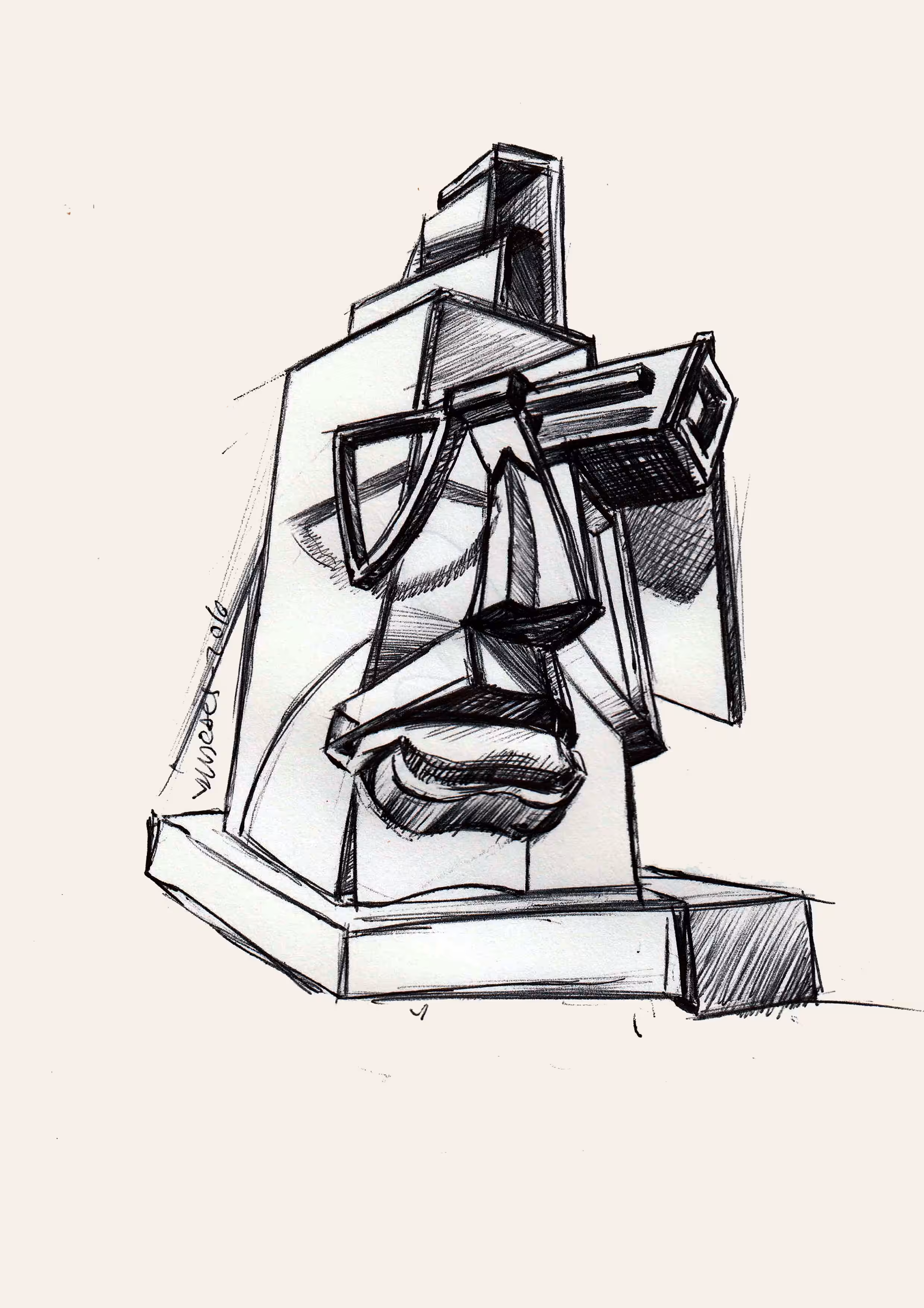 disgrace of the giant monument