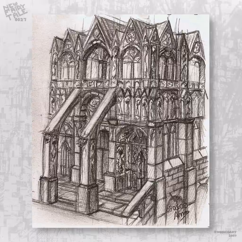 Cathedral in Sketchbook 0027