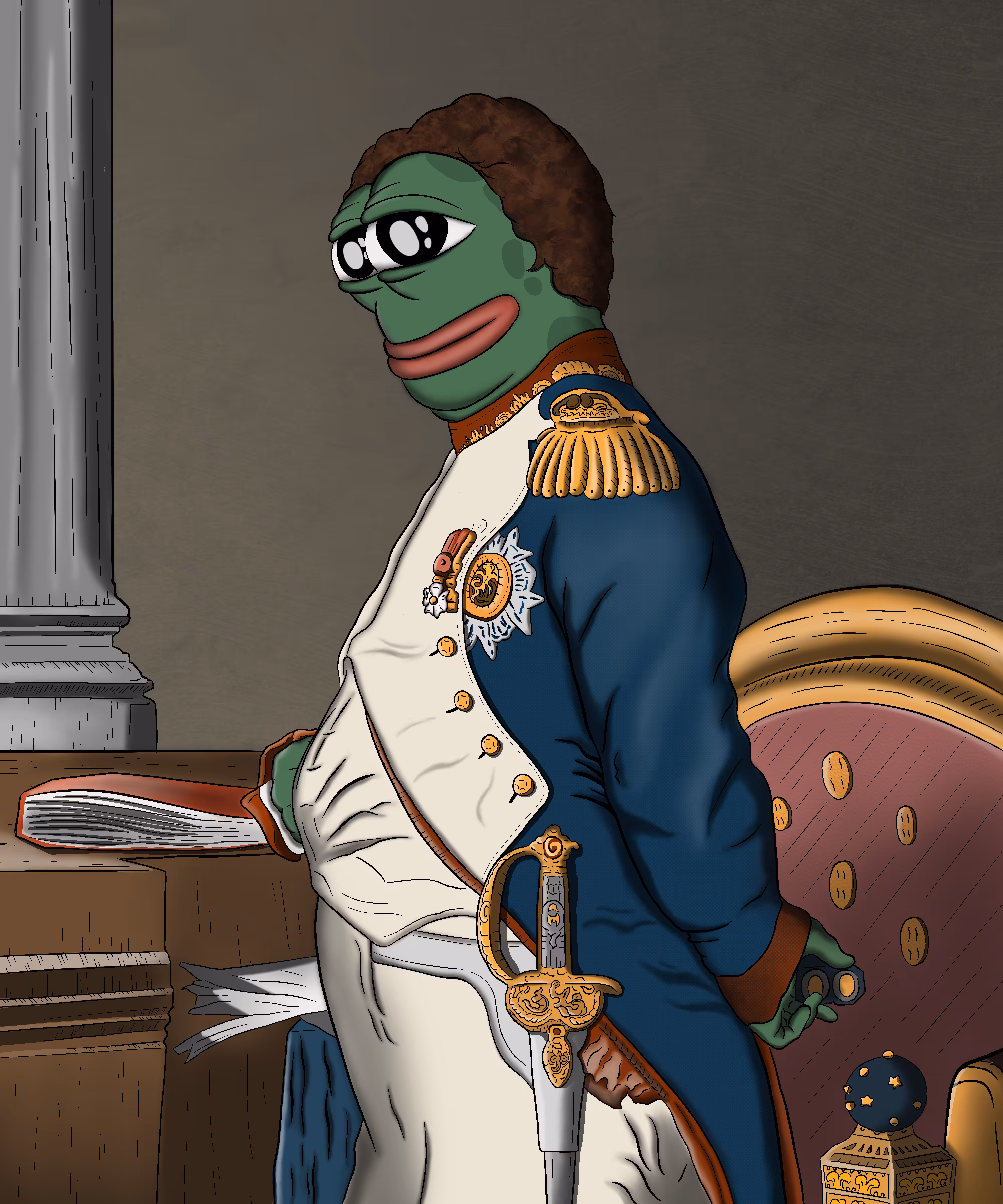 Portrait of Napoleon Bonapepe