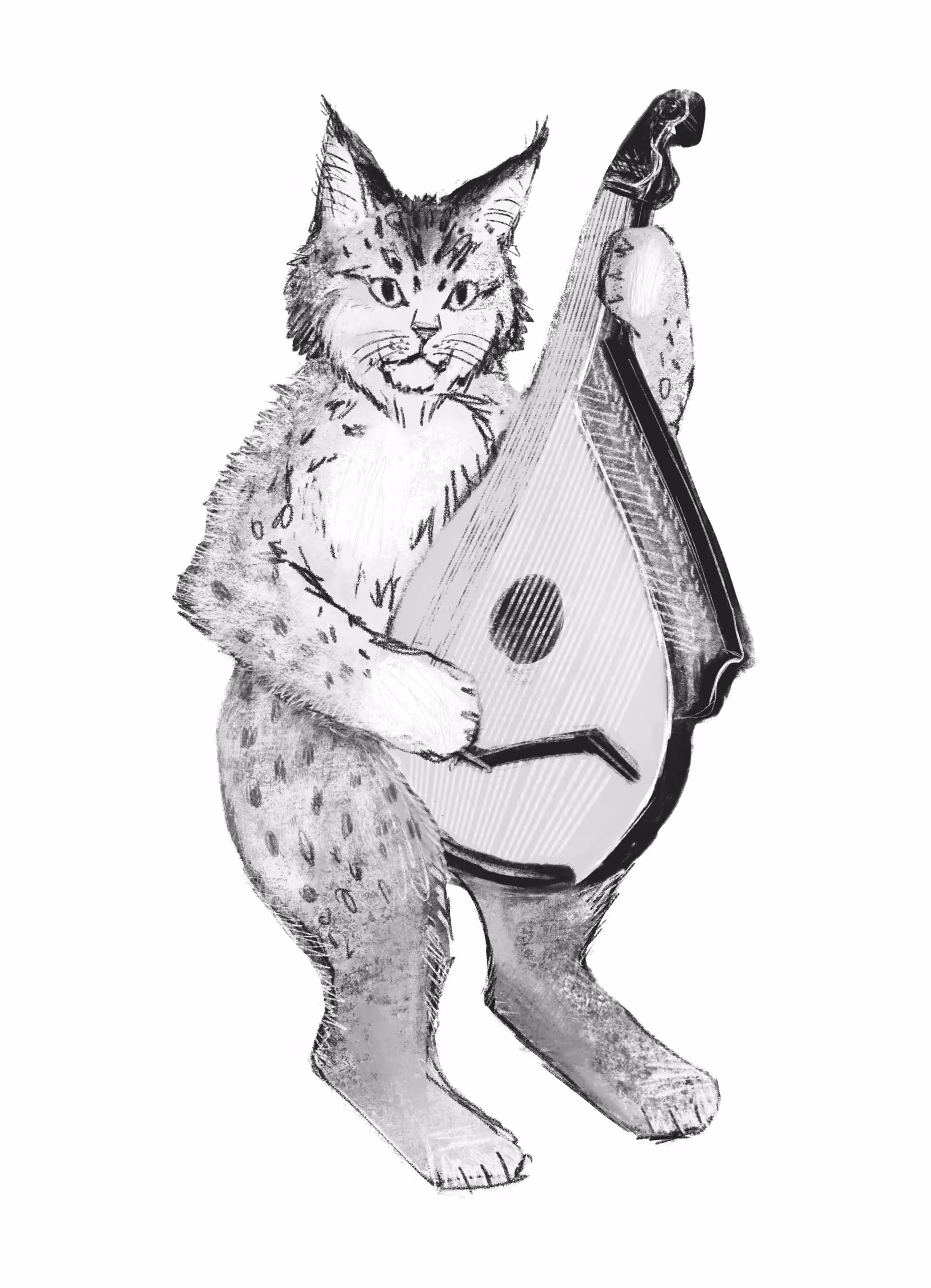 monochrome animals