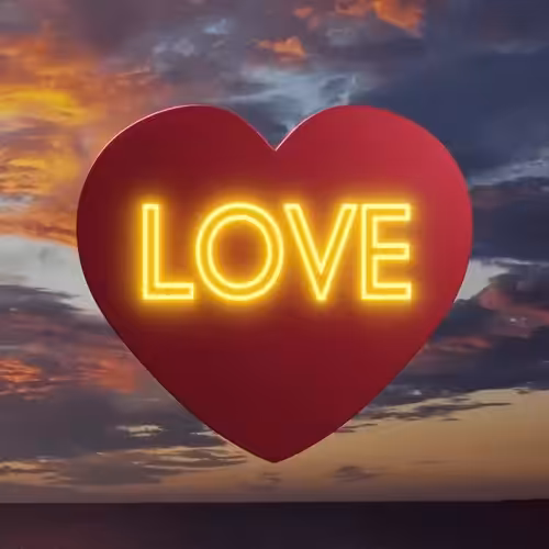 Crypto Heart #001 Love Art. Genesis