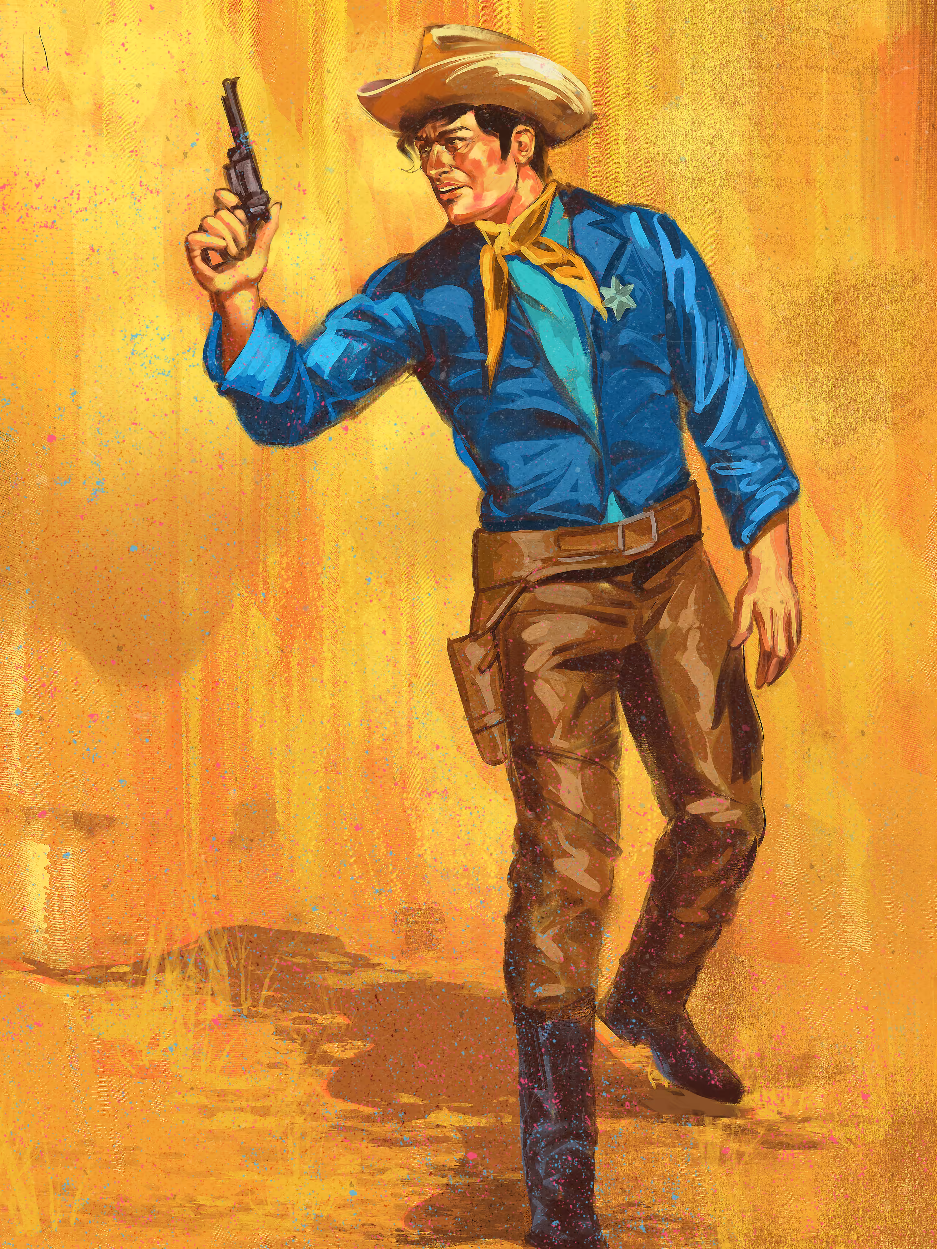 Nothing changes for a cowboy