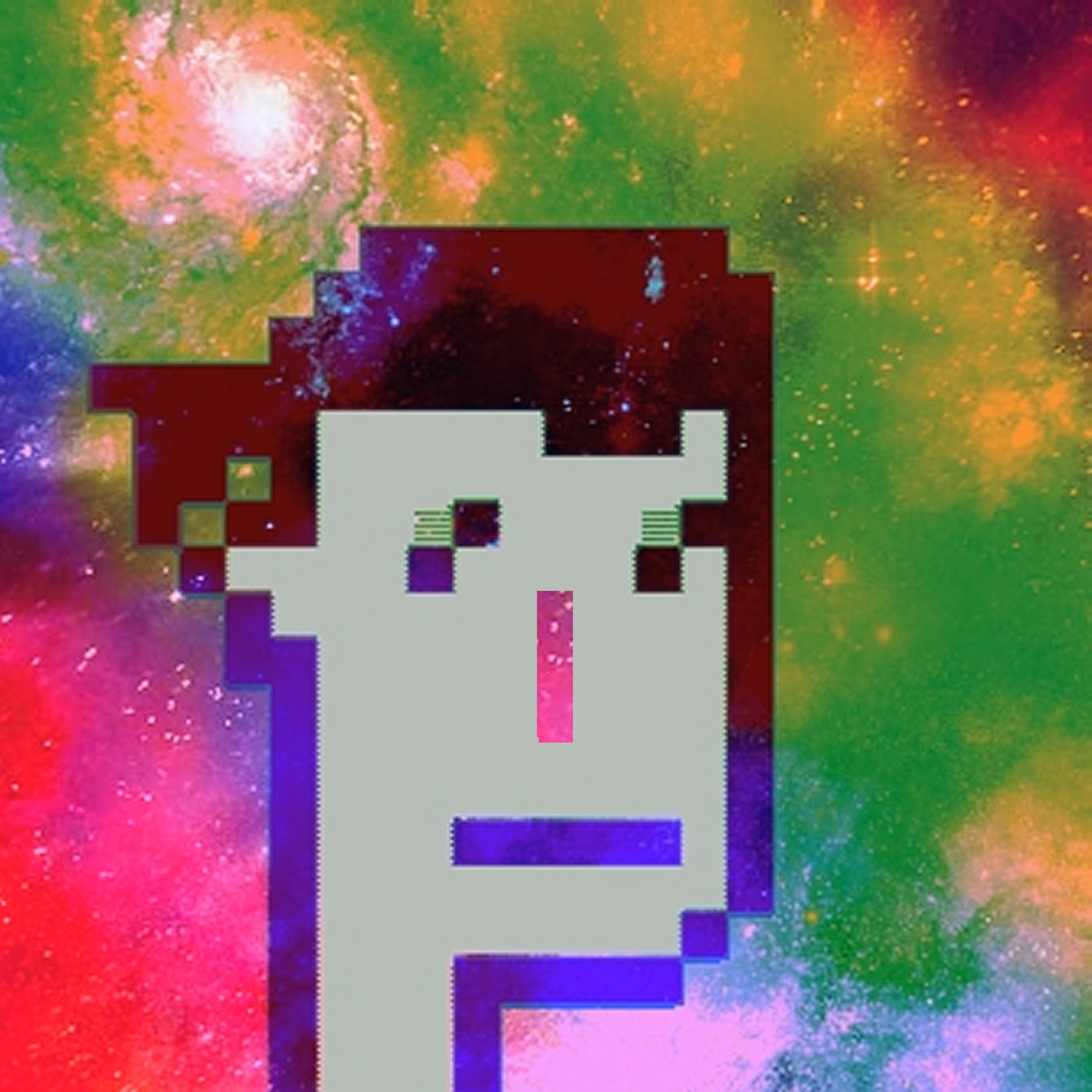 Popart: SOLLOG Popart NFT Space Punk 1/1 