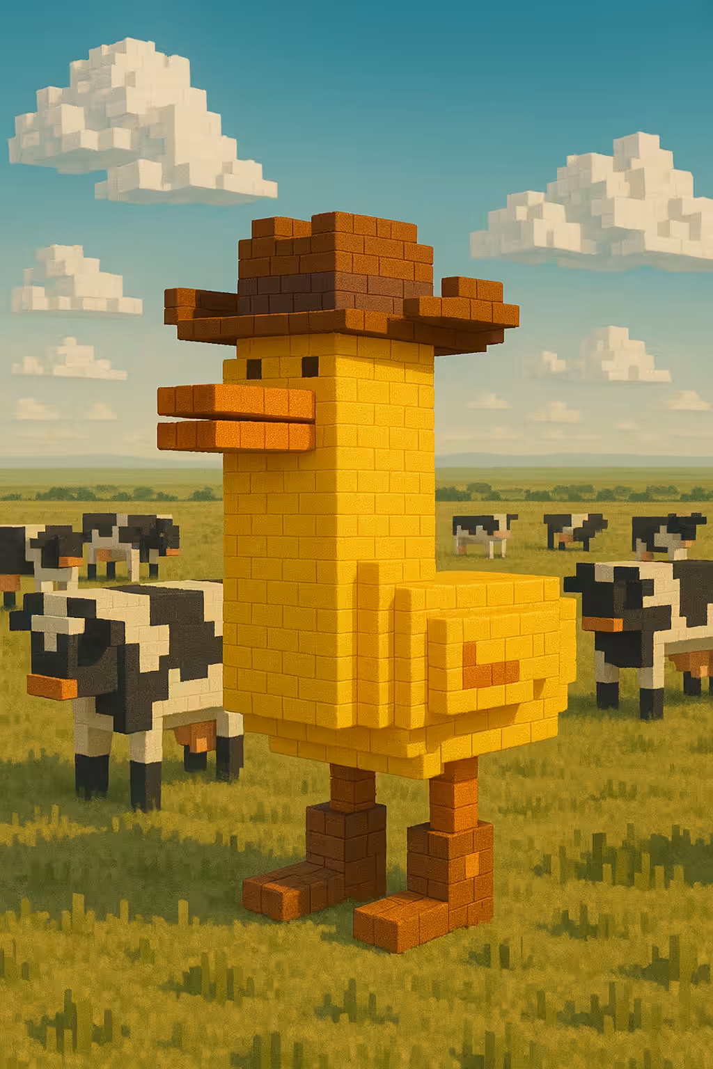 DUDE DUCK CATTLE RANCHER