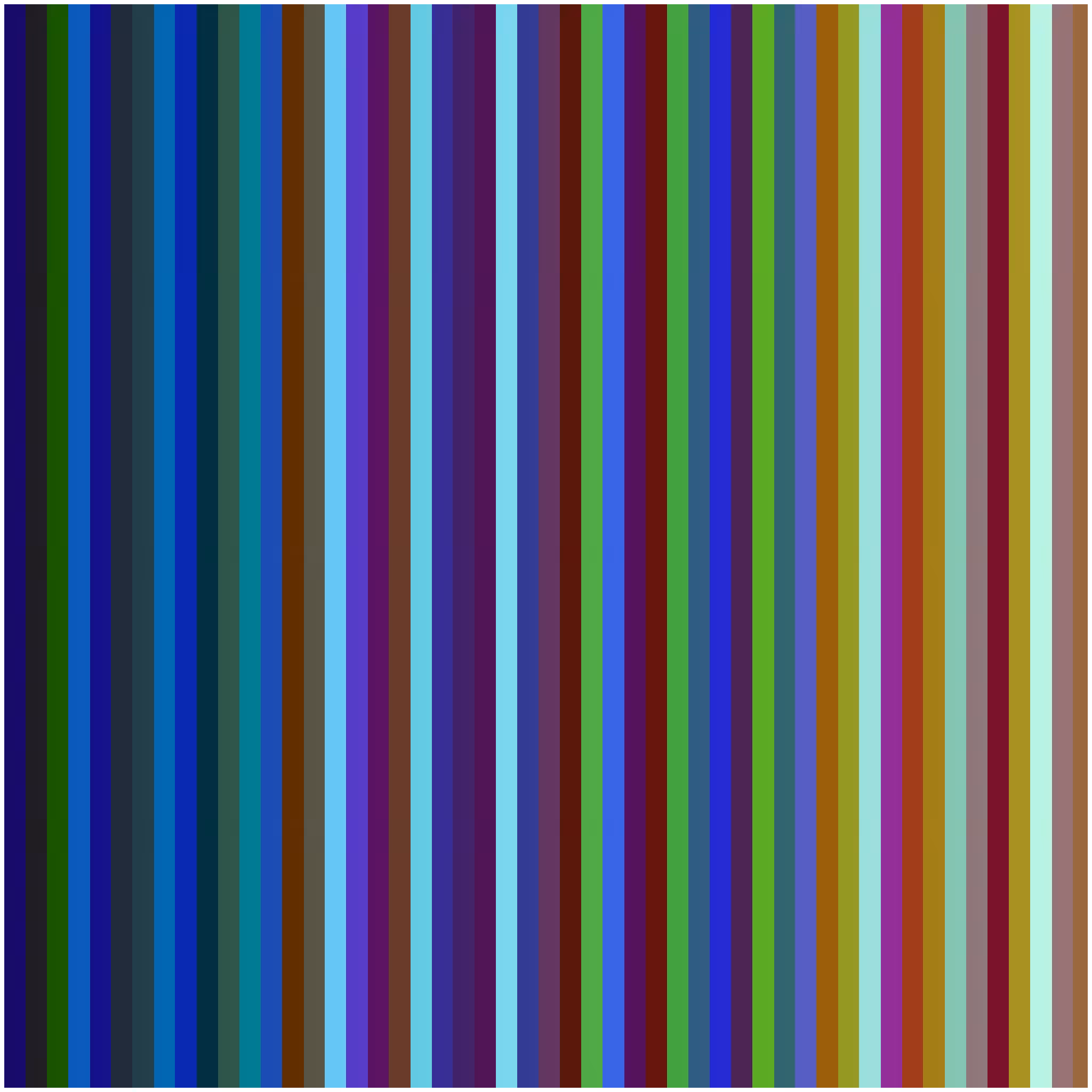 Coloured Lines #1 #18