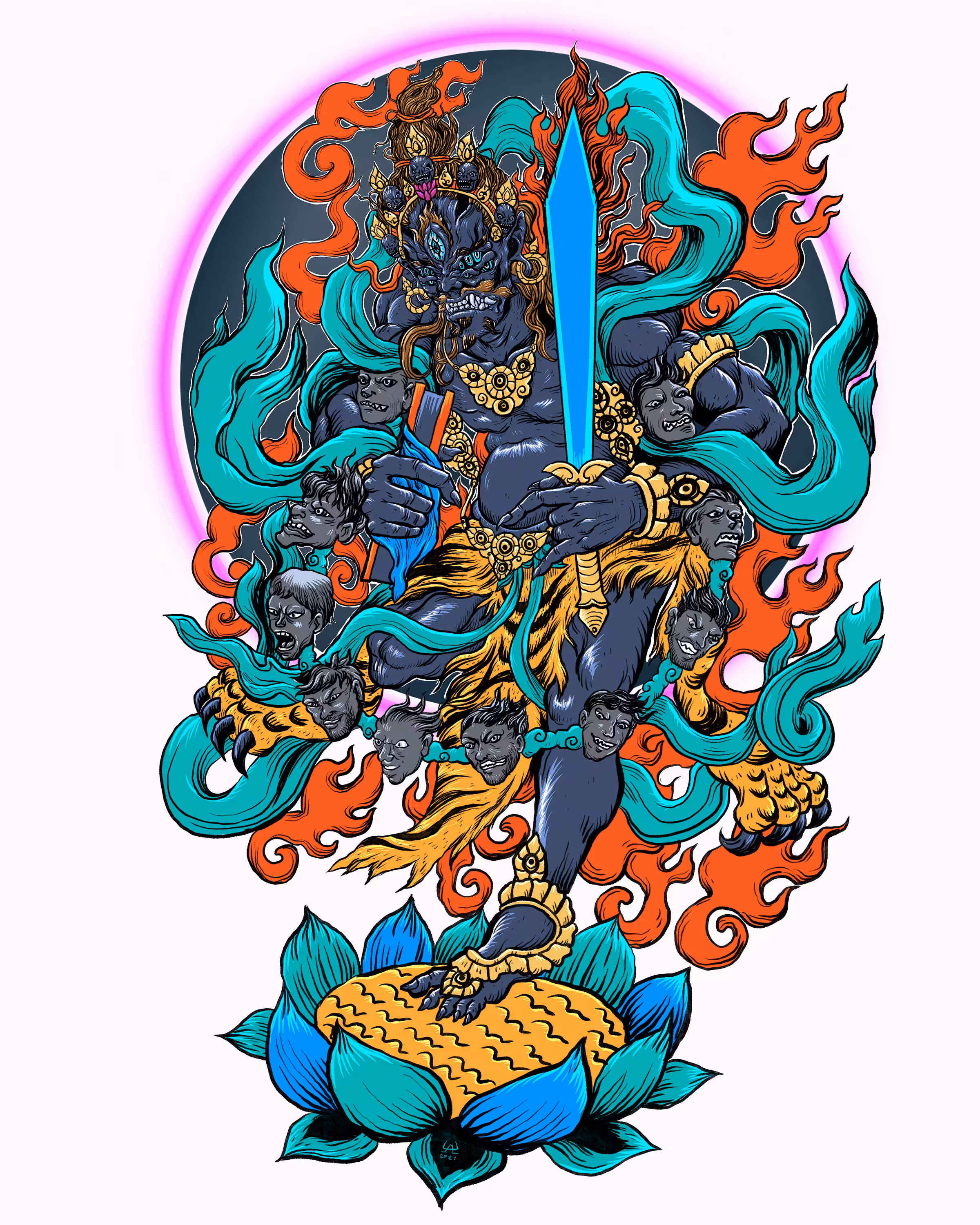 Black Manjushri