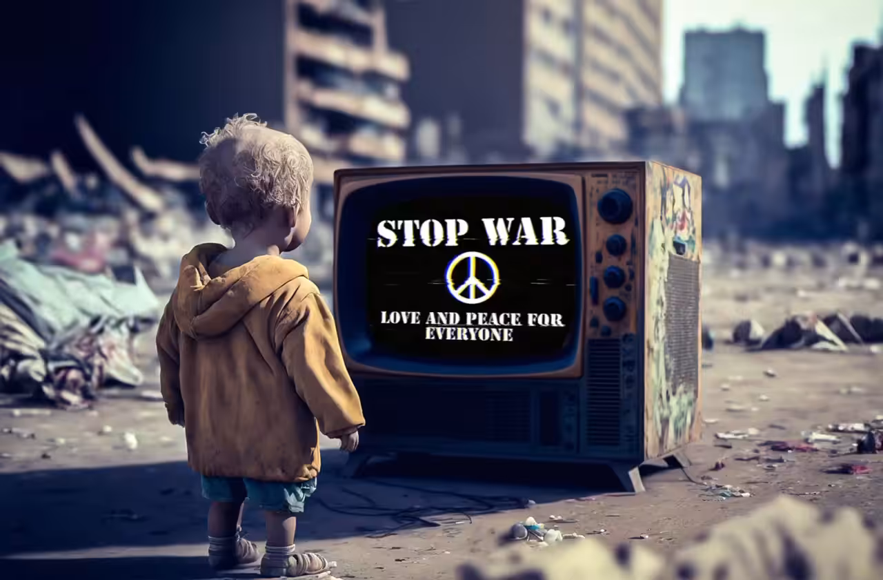 Child in a War Zone