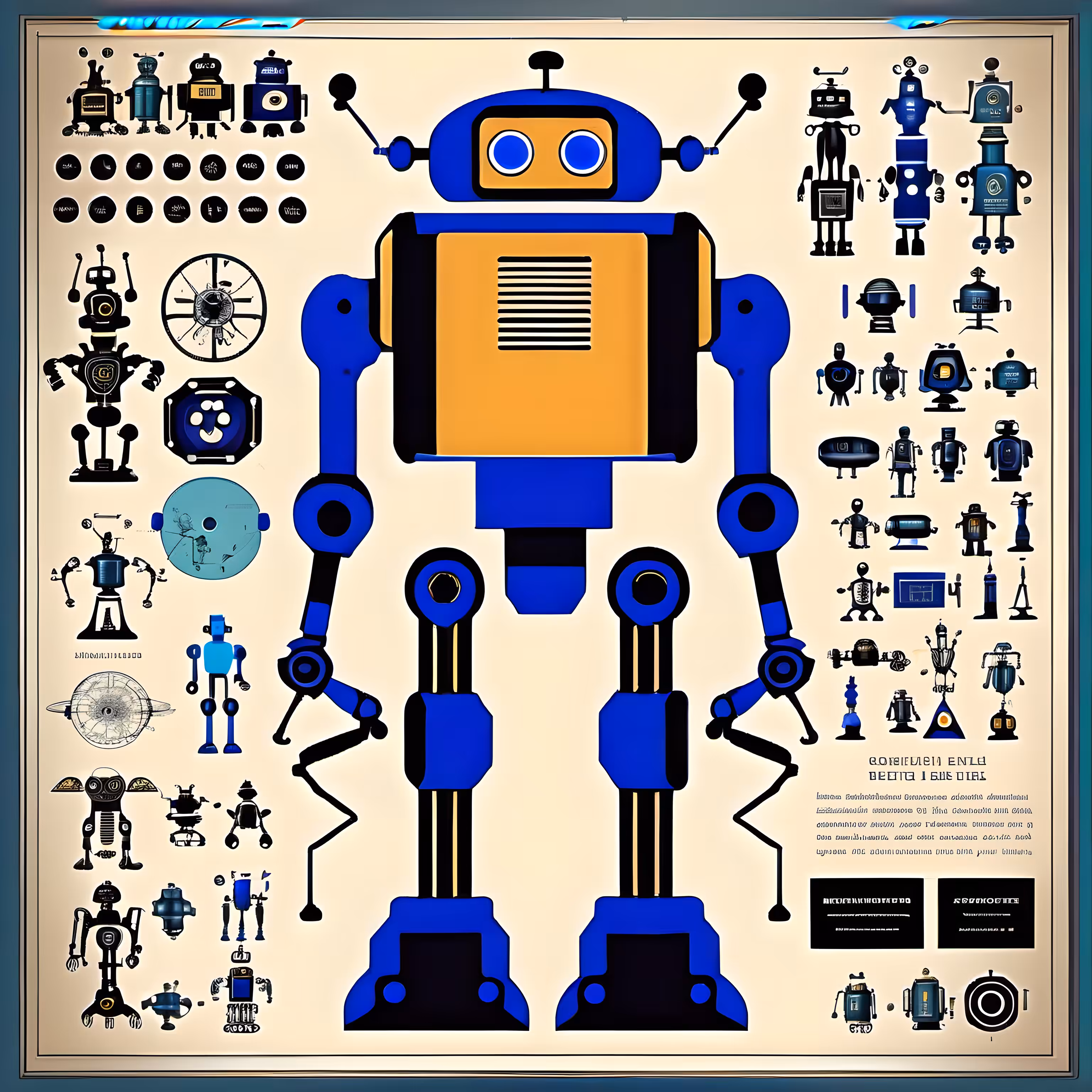STUDIES ON ROBOTS - 20TH CENTURY #8