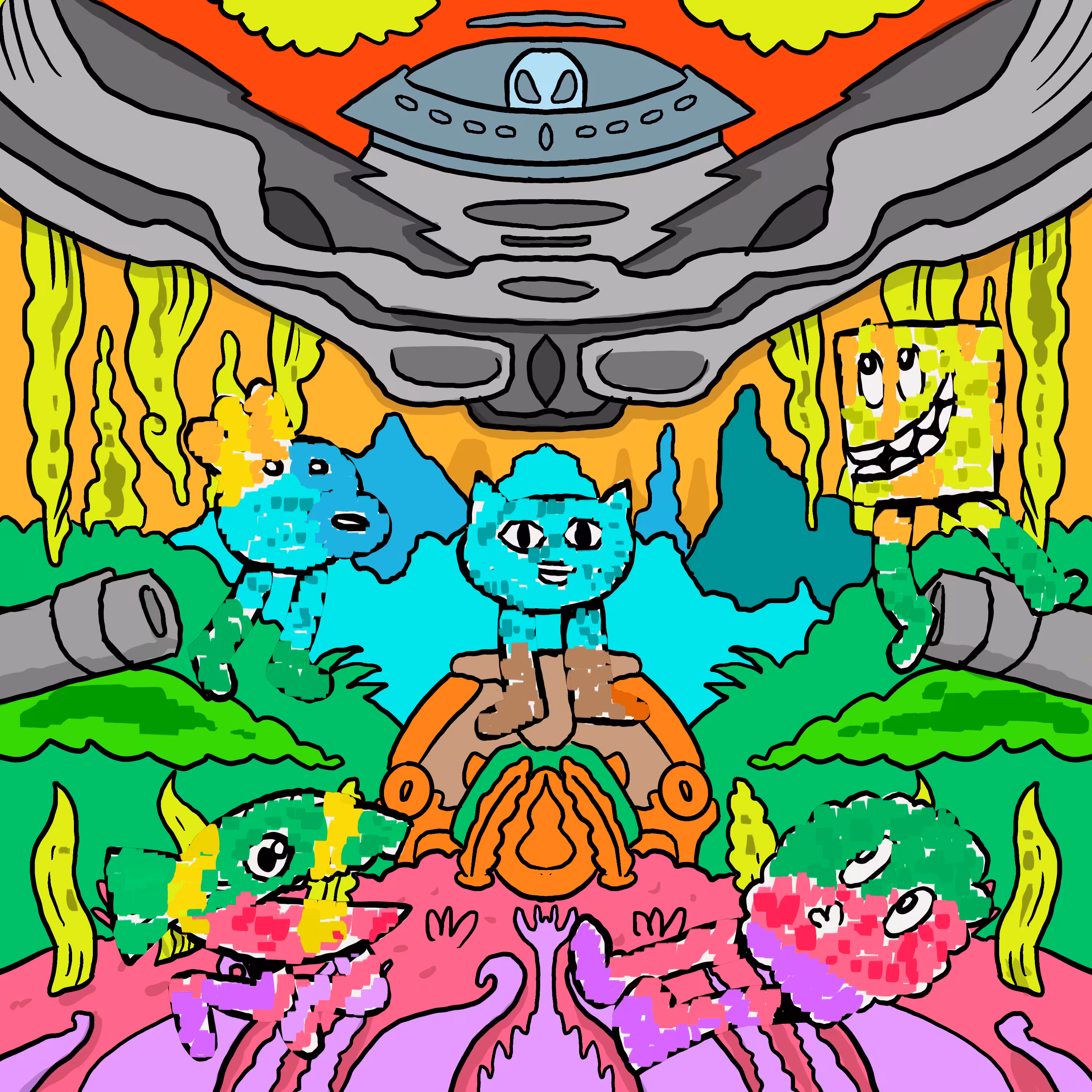 Doodle Camouflage 