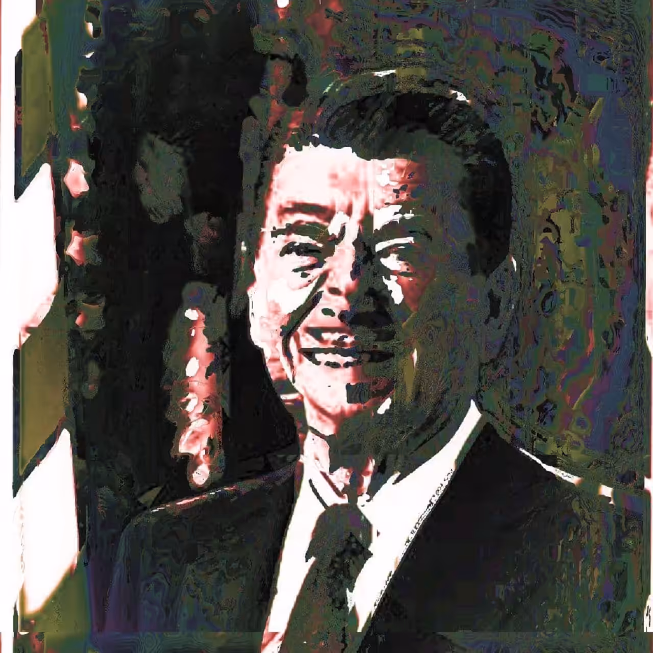 Glitched Potus 18 - Ronald Reagan