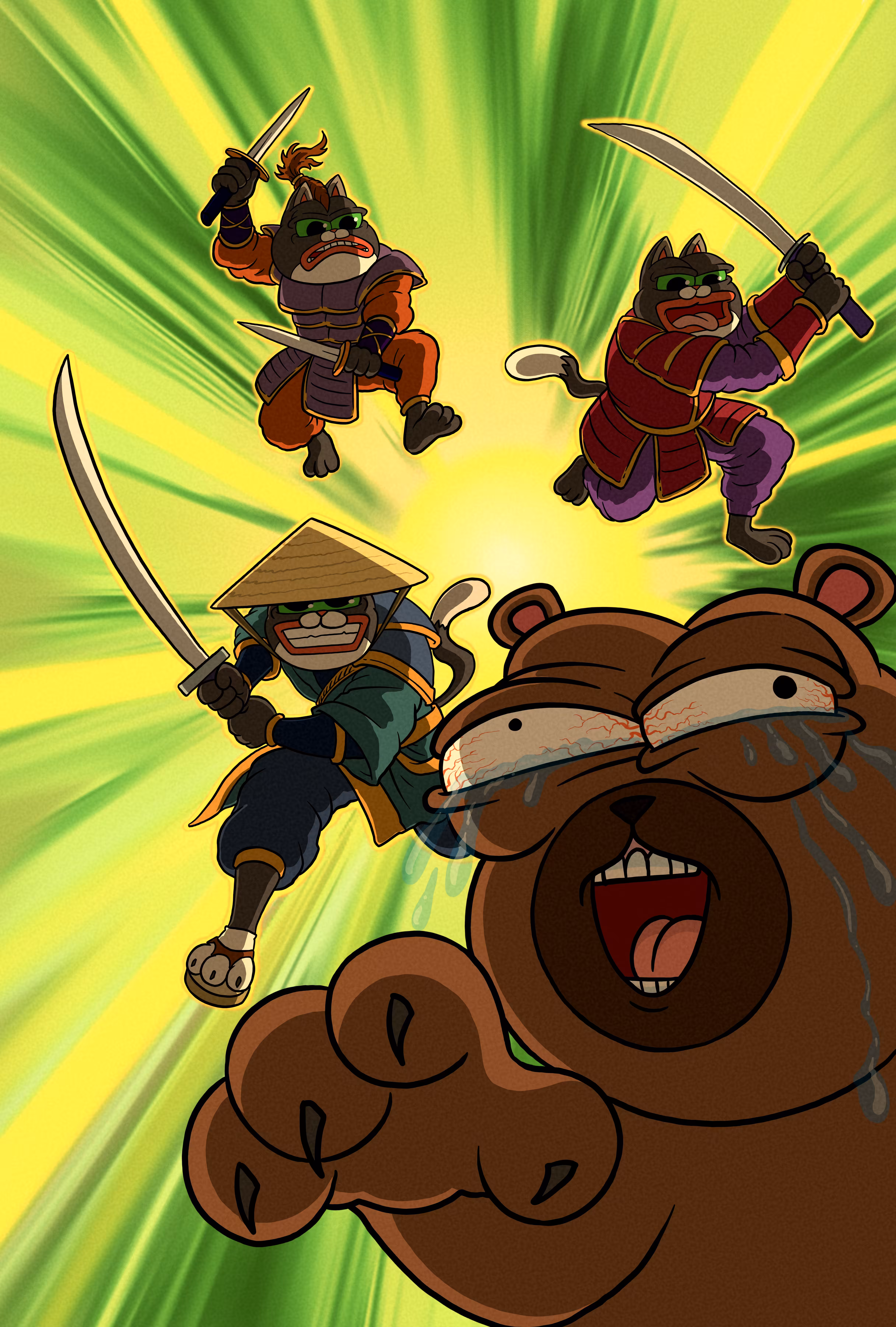 Pepecat: Samurai Strike