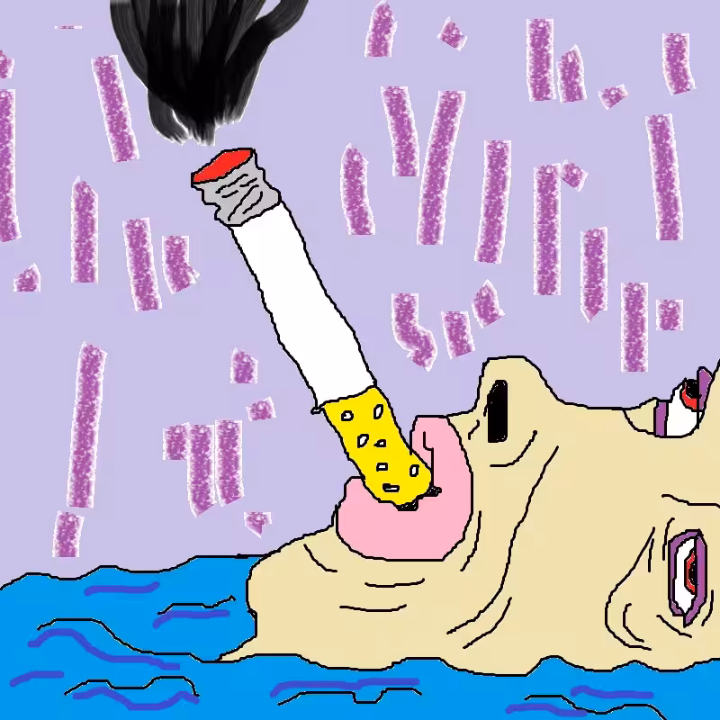 last cigarette