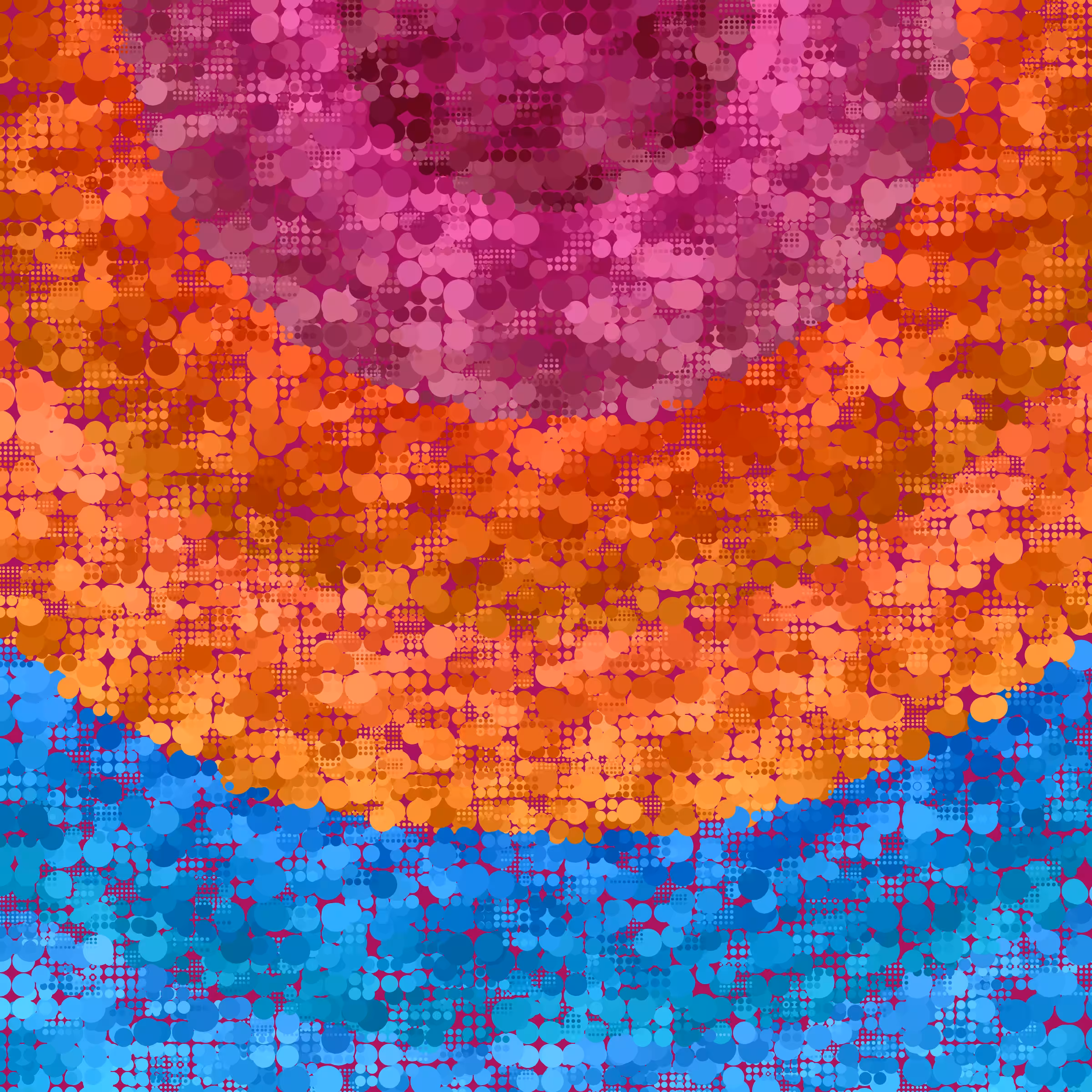Dot Matrix Gradient Study #19