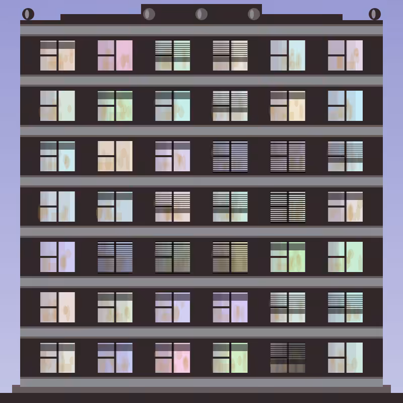 Night Windows #17