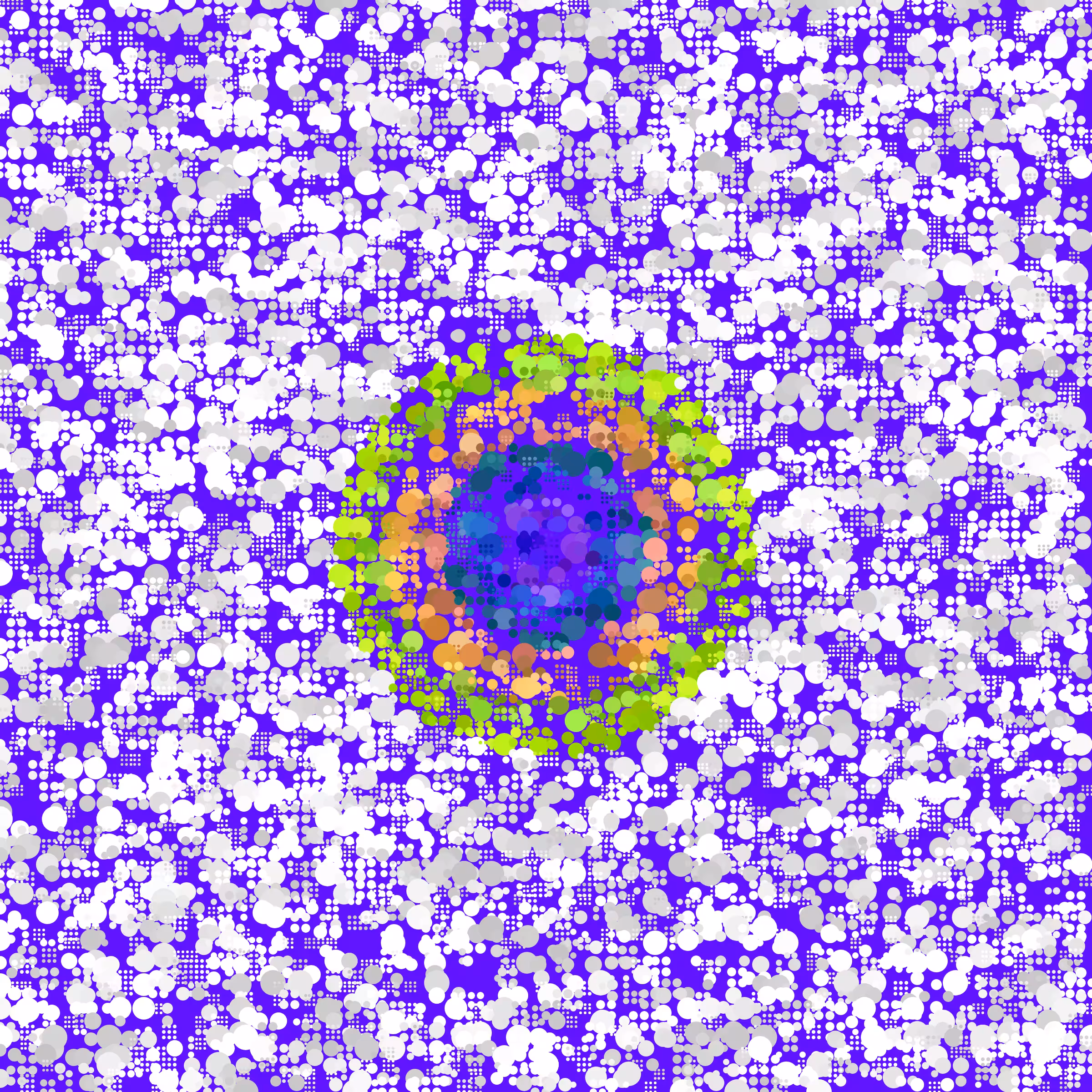 Dot Matrix Gradient Study #501