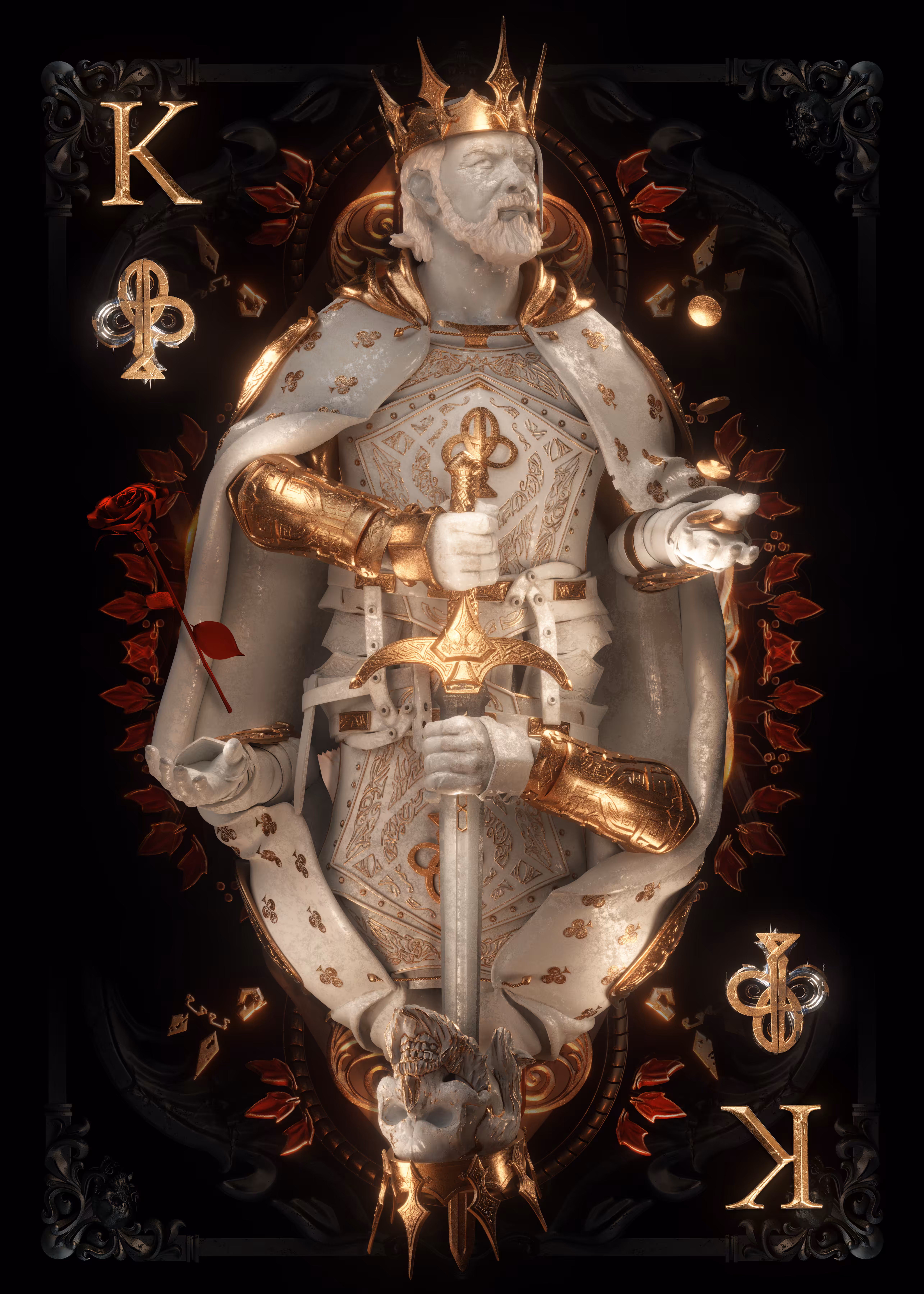 The Wraith King of Clubs