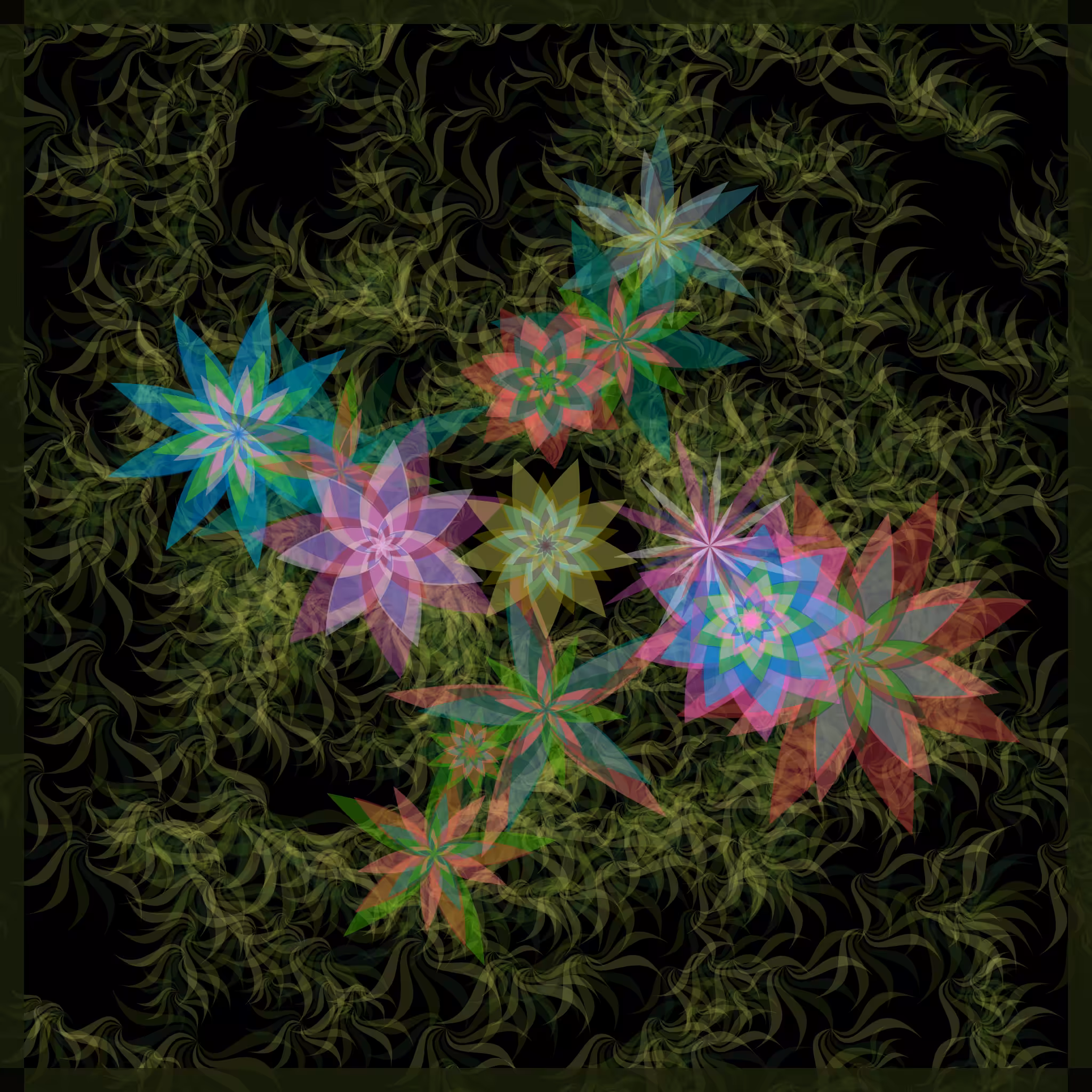 Bezier Garden #51