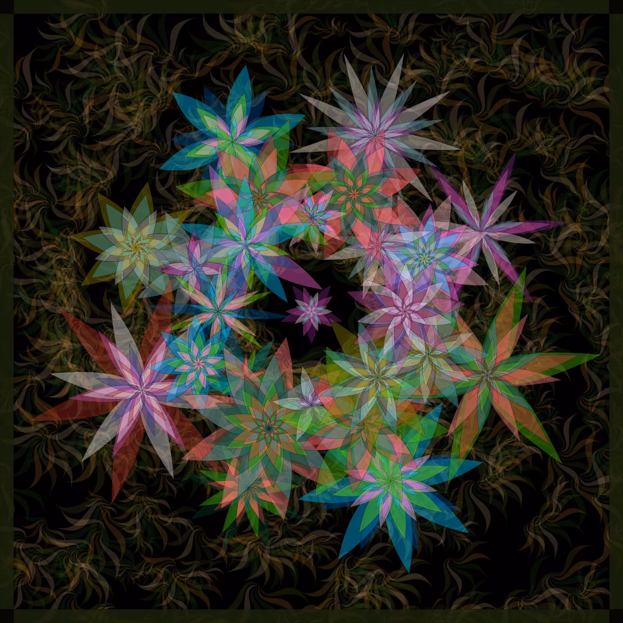 Bezier Garden #86