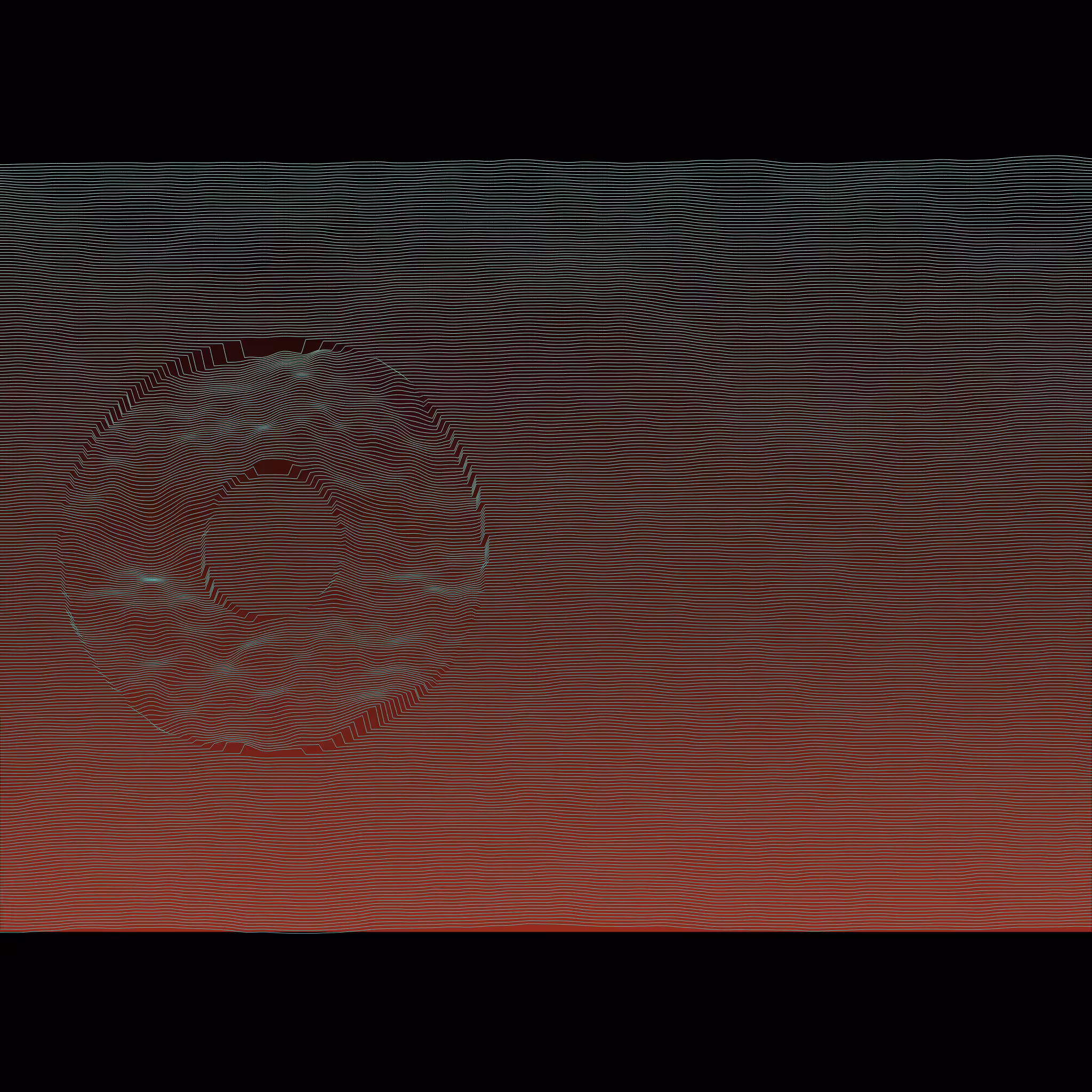 Waves Circle (For Plotter) #6