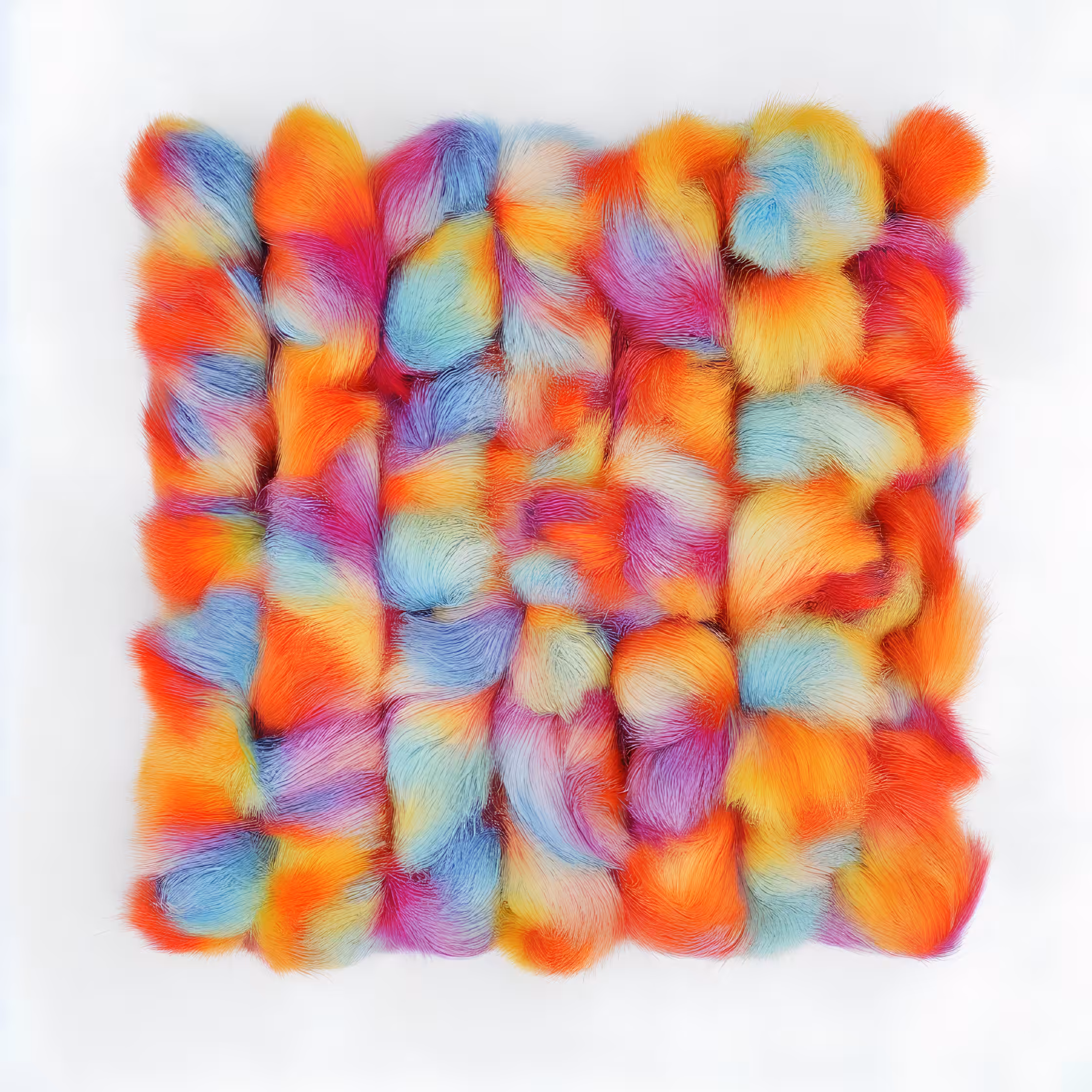Fluffy Mesh Painting 008