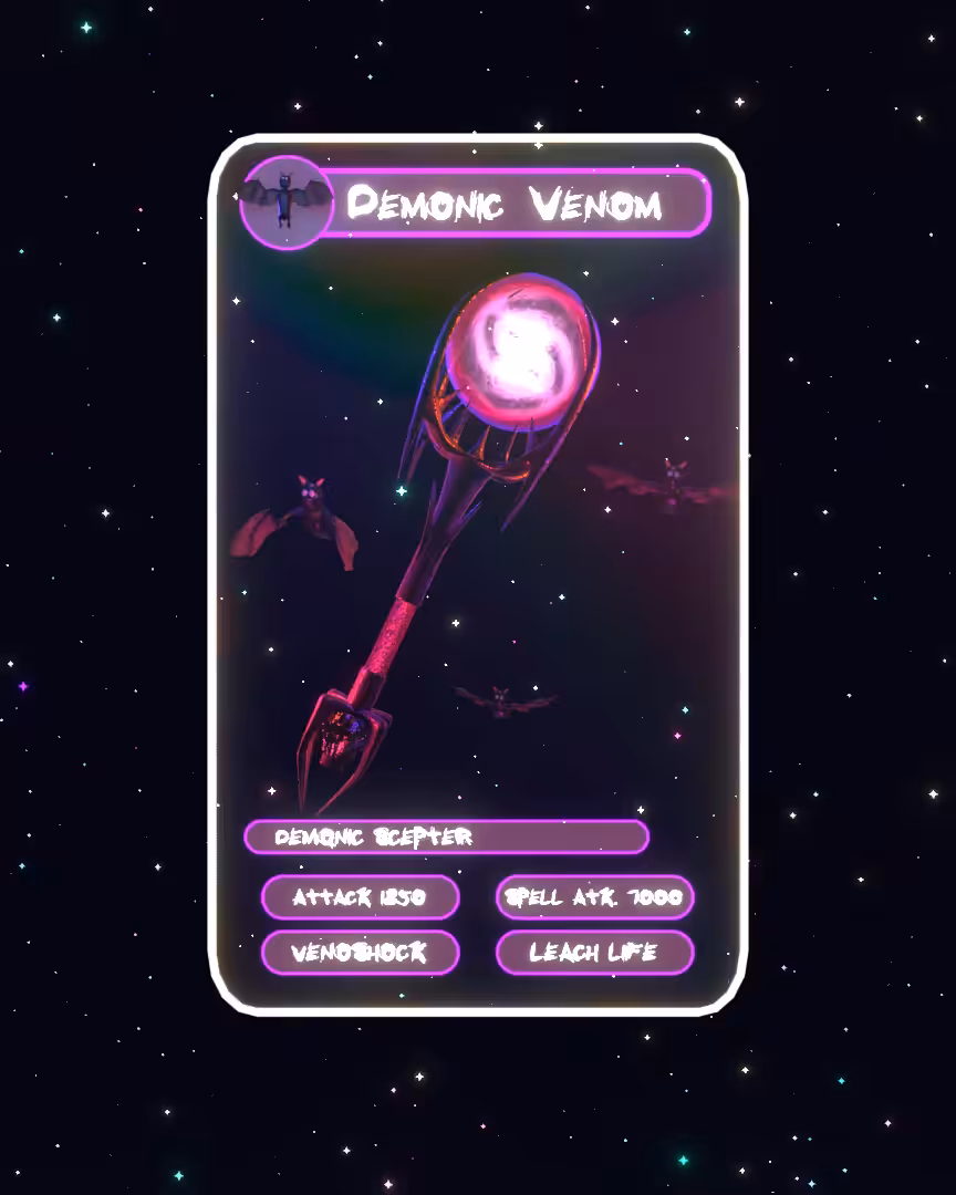 Demonic Venom Scepter