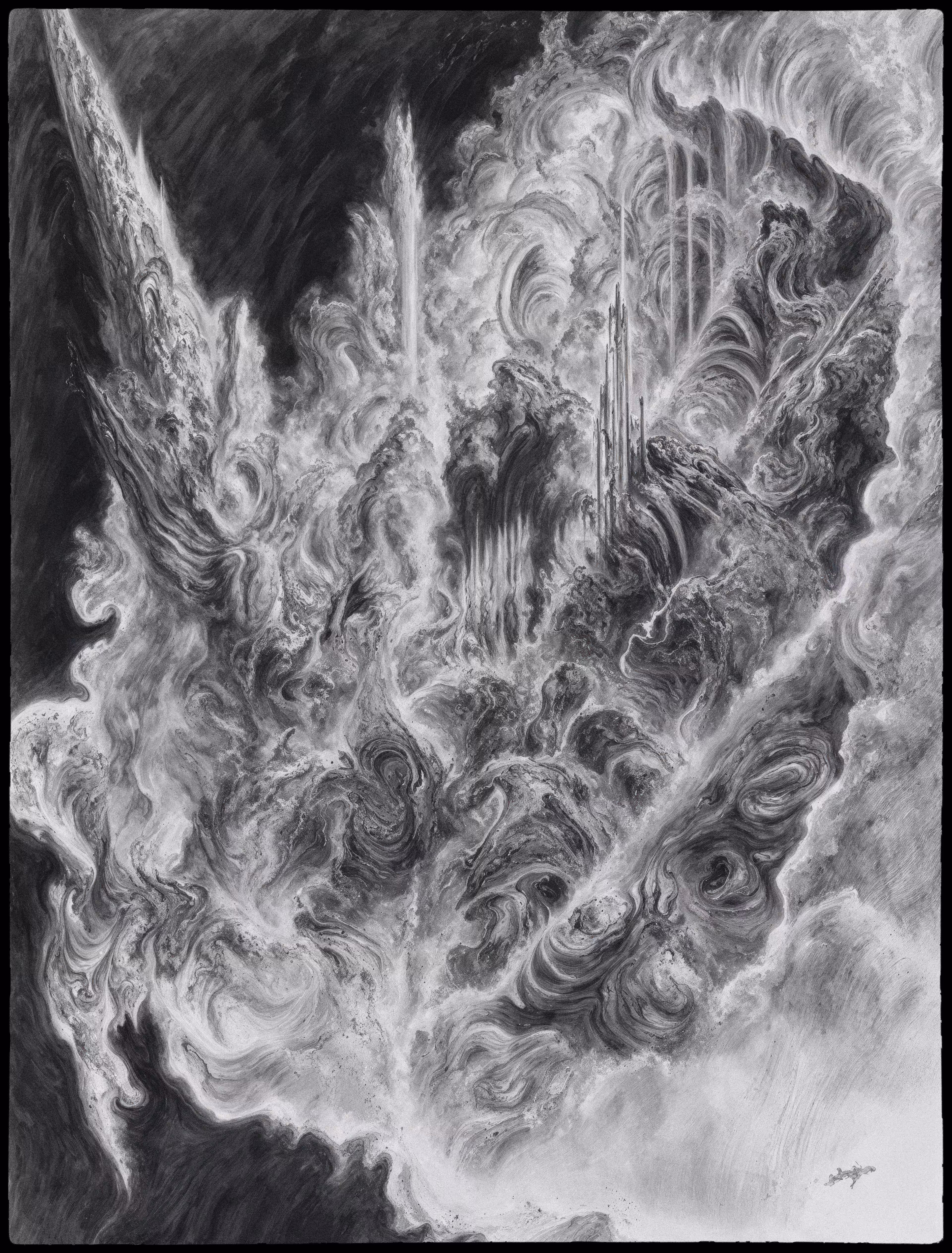 "Deflagration of Hell" - piece no. 004
