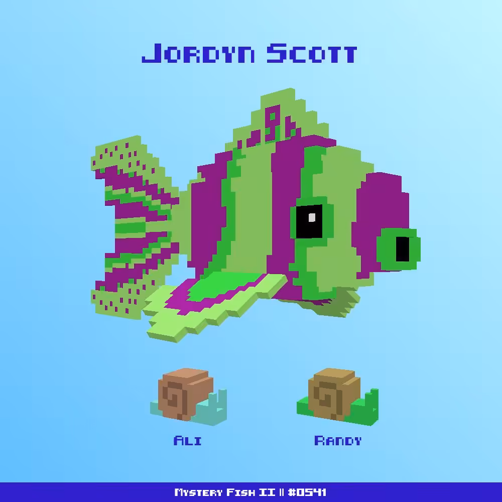 Jordyn Scott :: Mystery Fish 0541/1000 