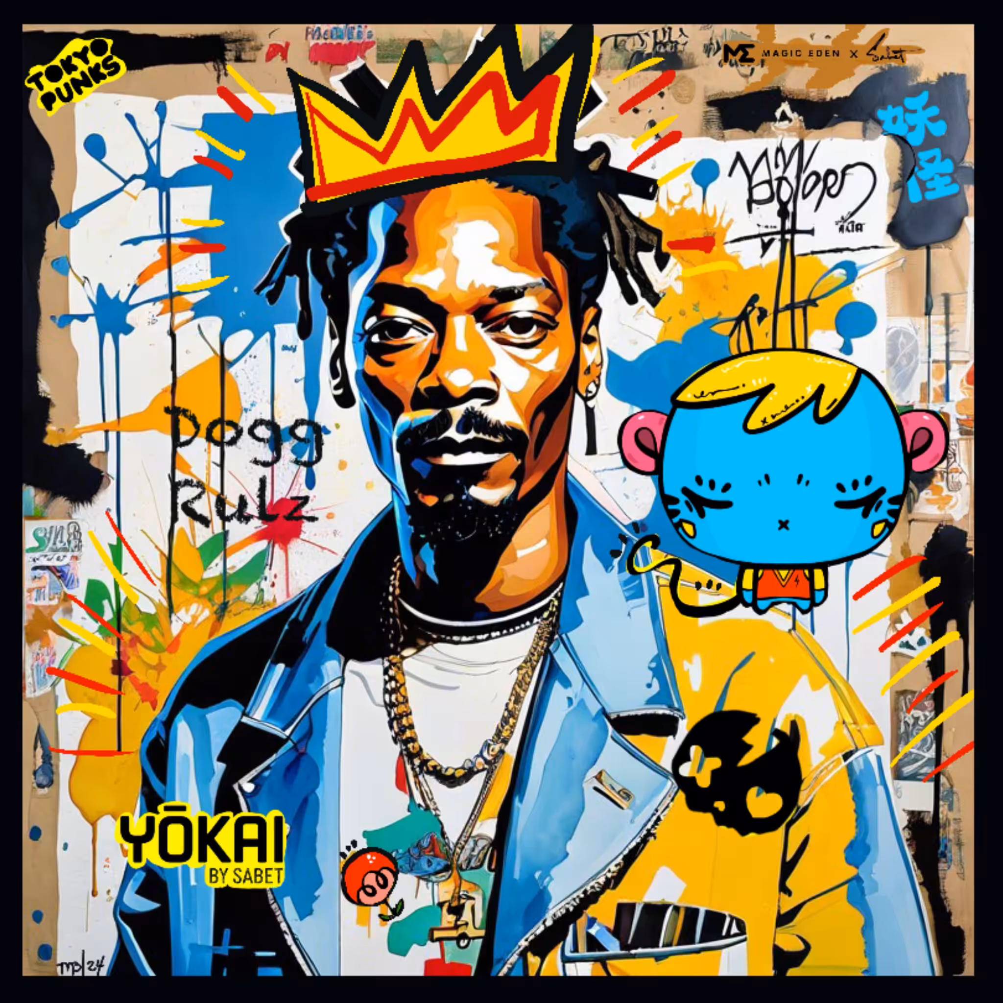 Dogg Rulz×MotherBear x Tokyo Punks YŌKAI by SABET”