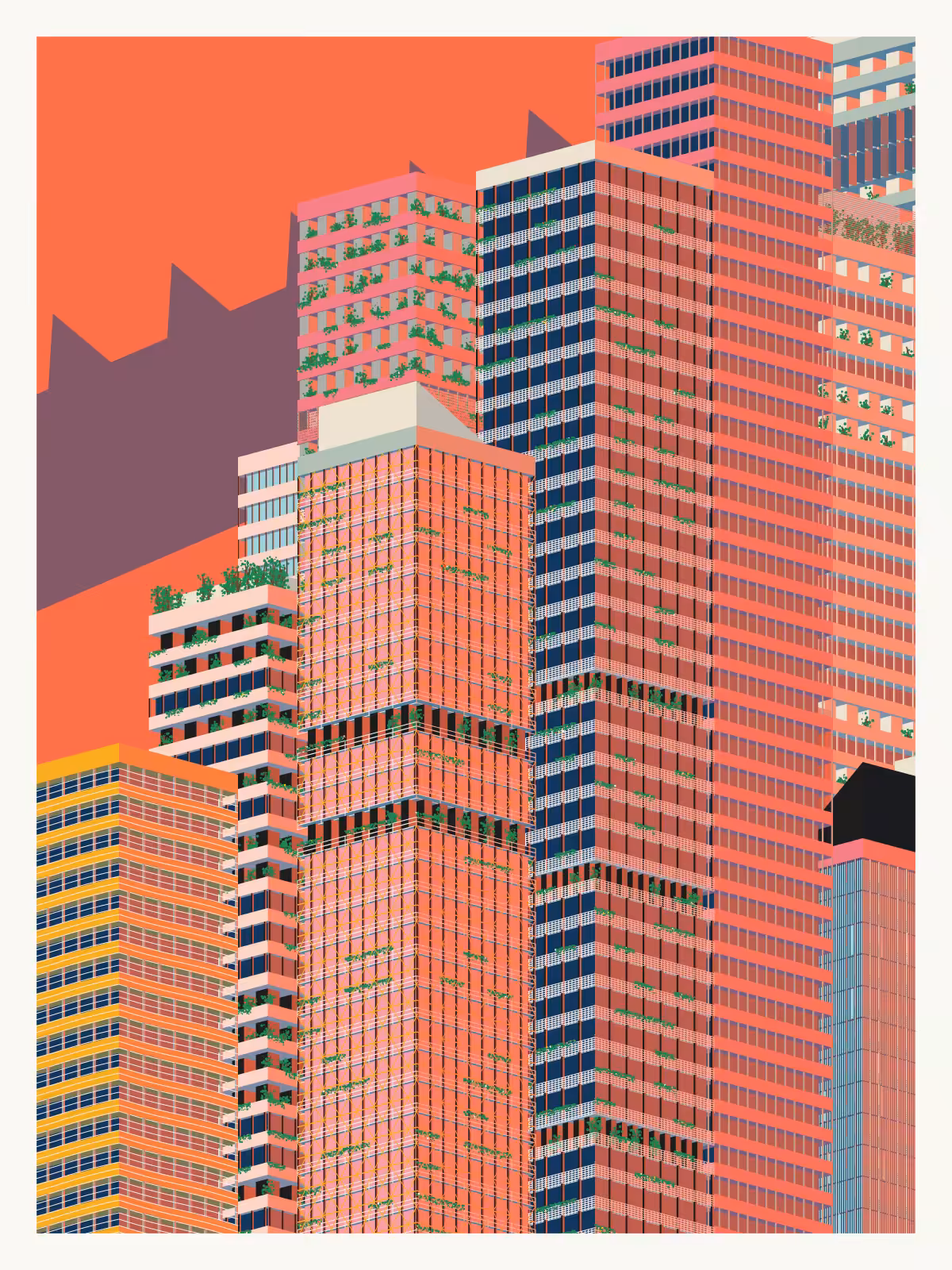 Perpendicular Inhabitation #134