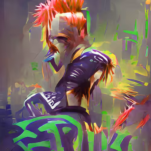 Scribbled Punk #28