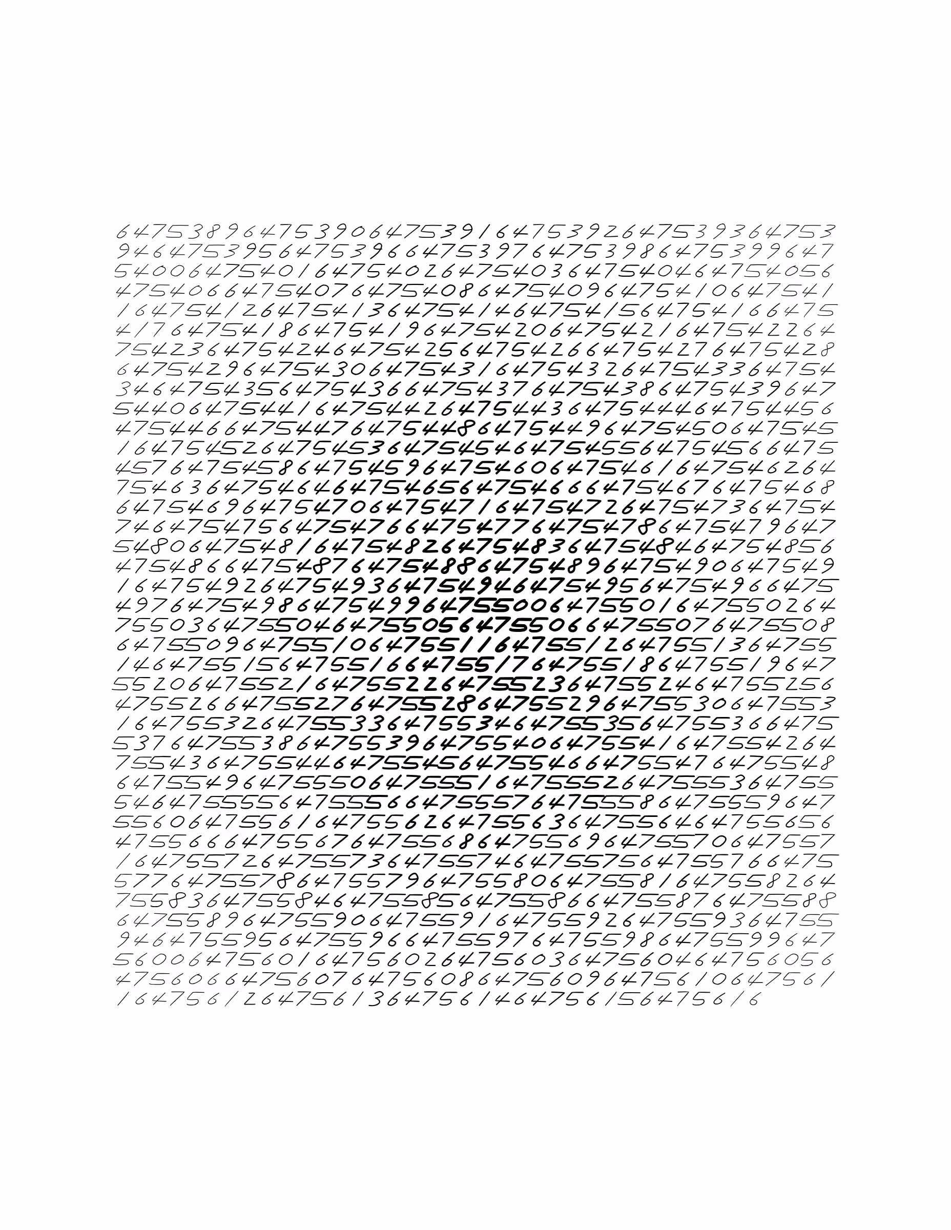 Endless (5,607,250 to Infinity) #2989