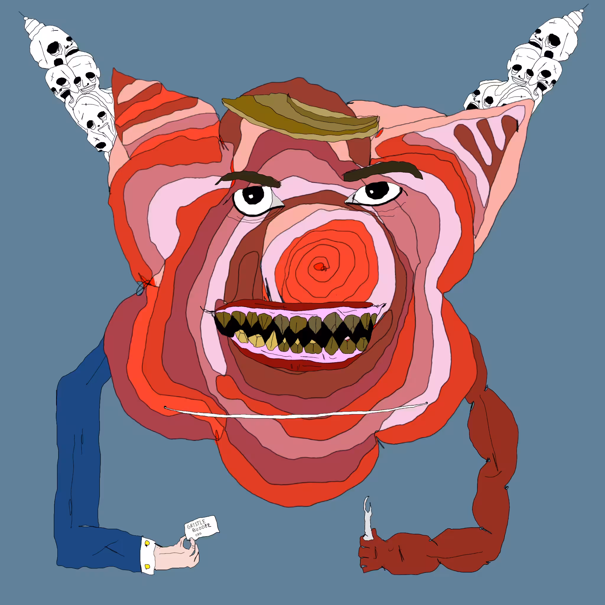 gristle buddeez worldwide: buddee #1095