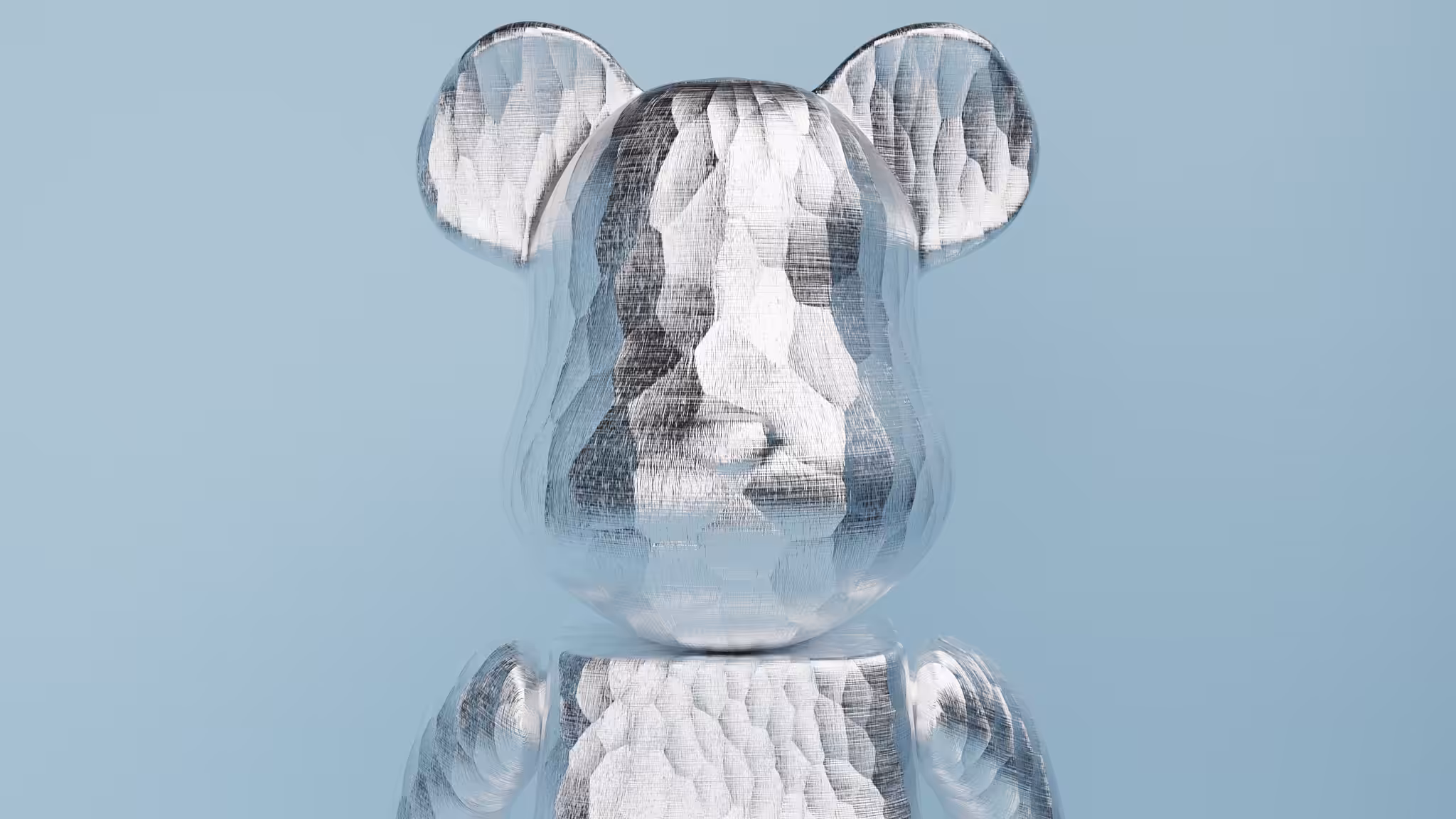Series 3 - Cast Aluminium Be@rbrick #3