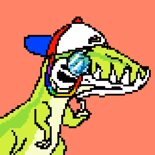 PIXELAURUS PARK: RAPTOR #091