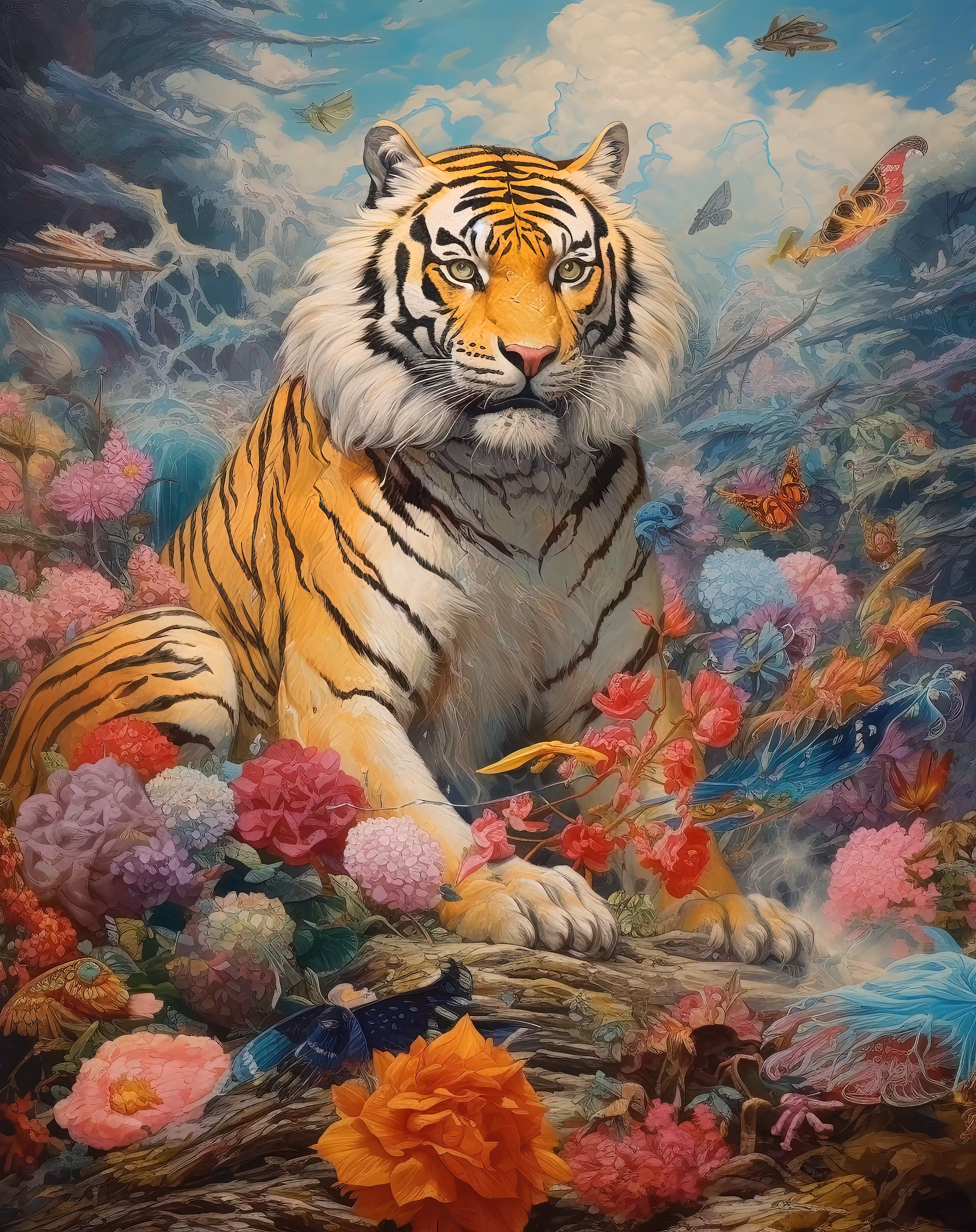 Tiger inside Paradise