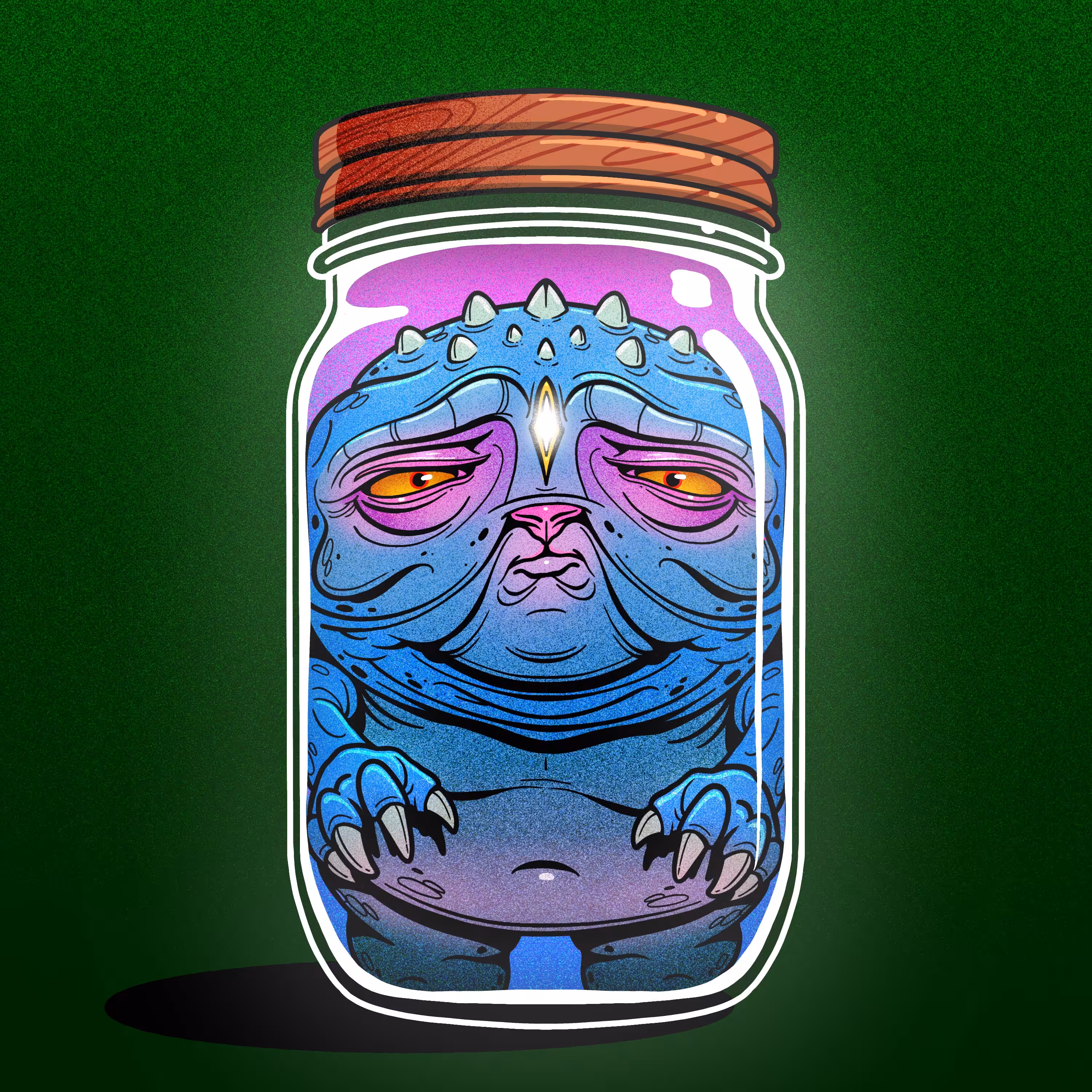 Wooden Lid #11