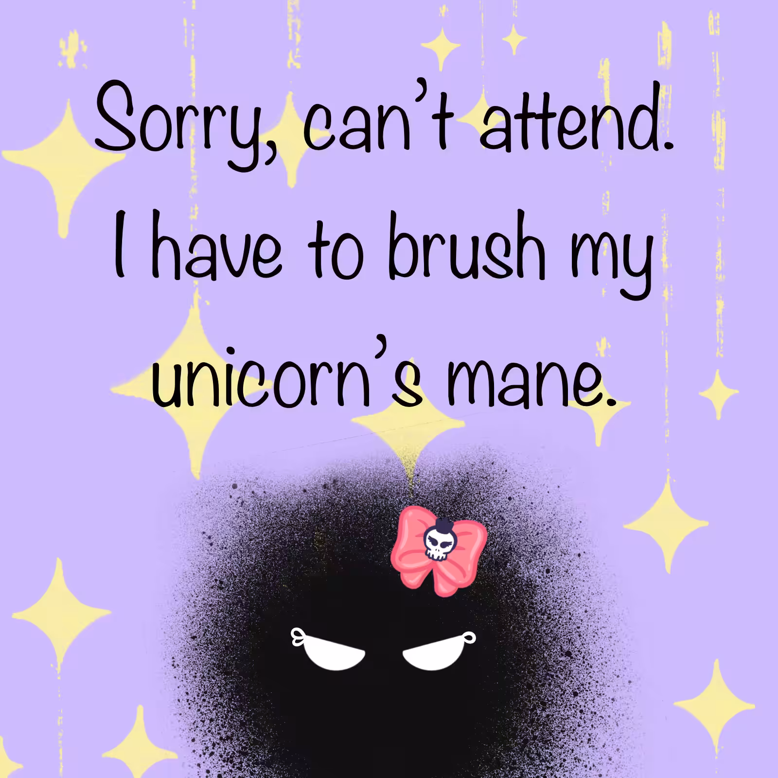 unicorn's mane